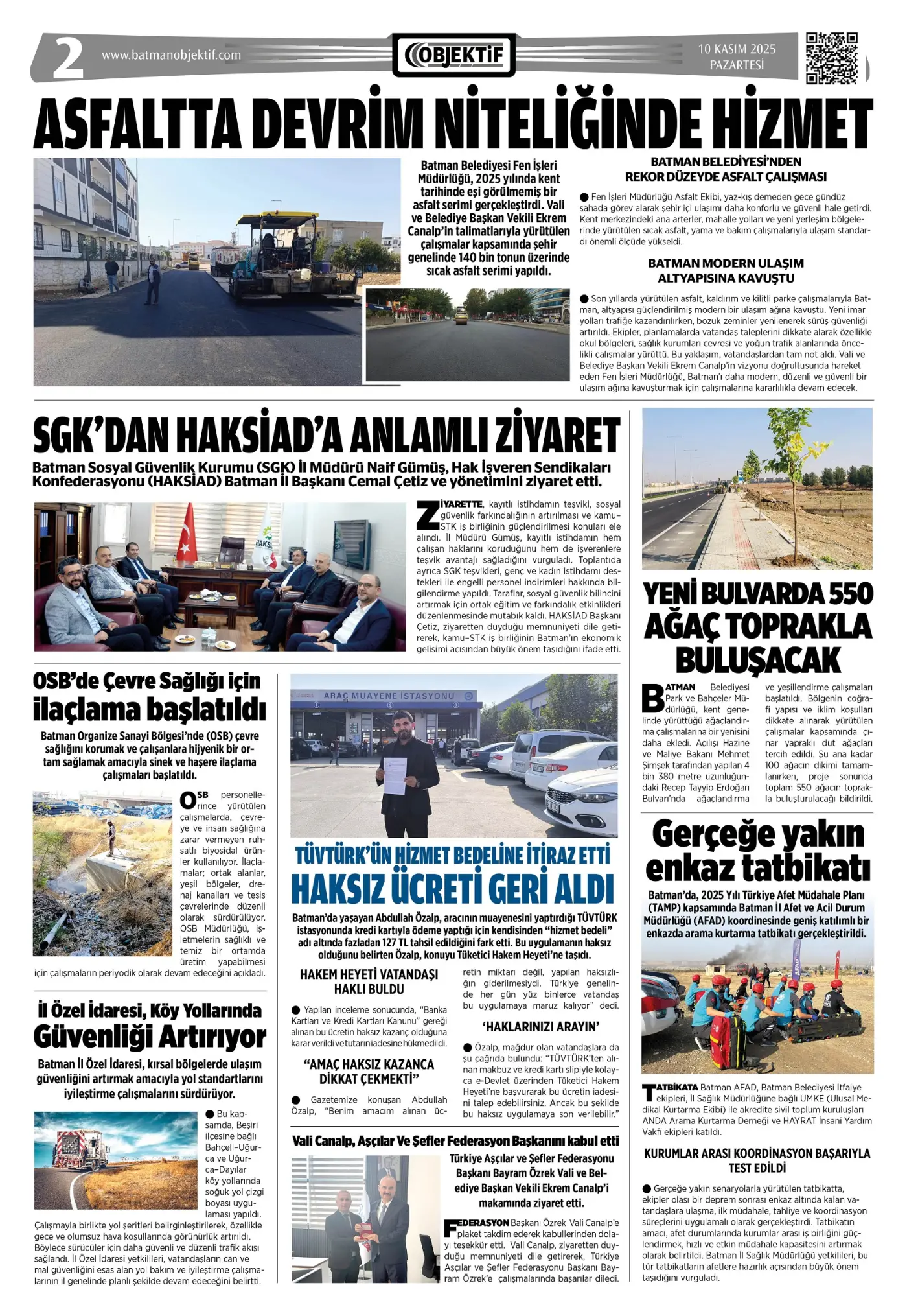 17.11.2025 tarihli sayı, 2. sayfa
