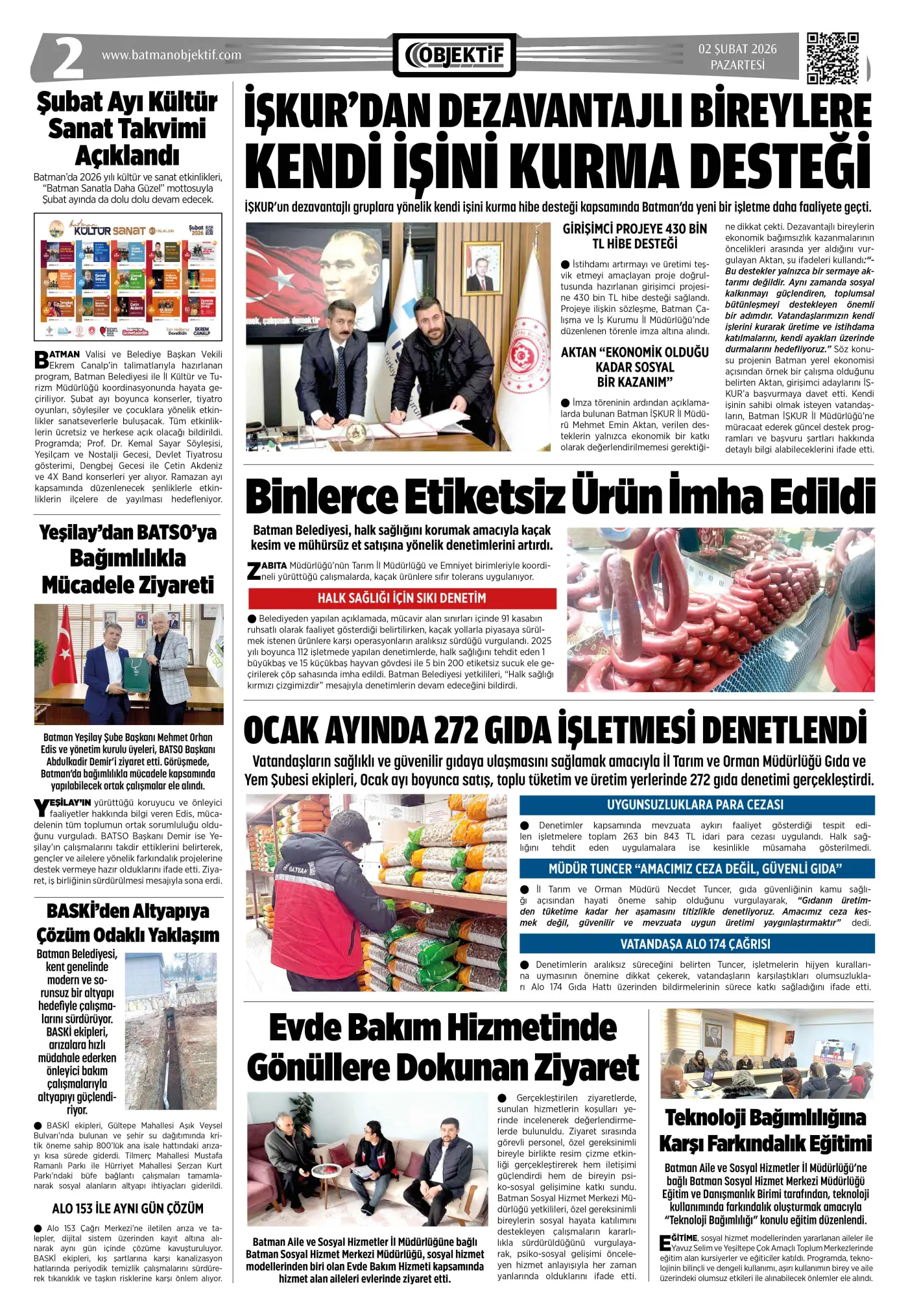 02.02.2026 tarihli sayı, 2. sayfa