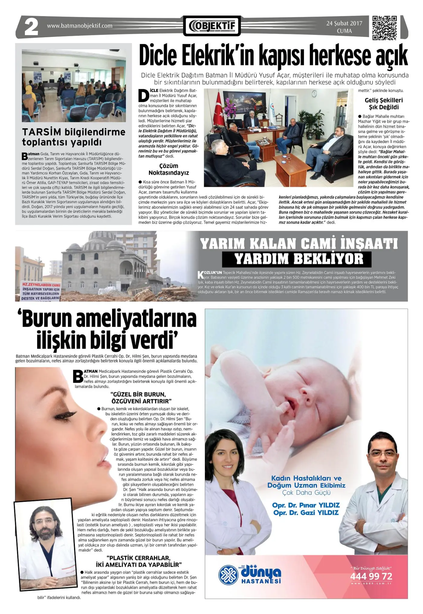 24.02.2017 tarihli sayı, 2. sayfa