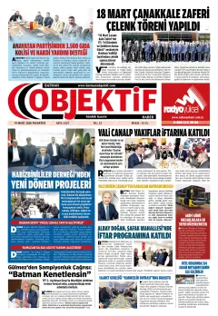 19.03.2026 tarihli sayının kapağı