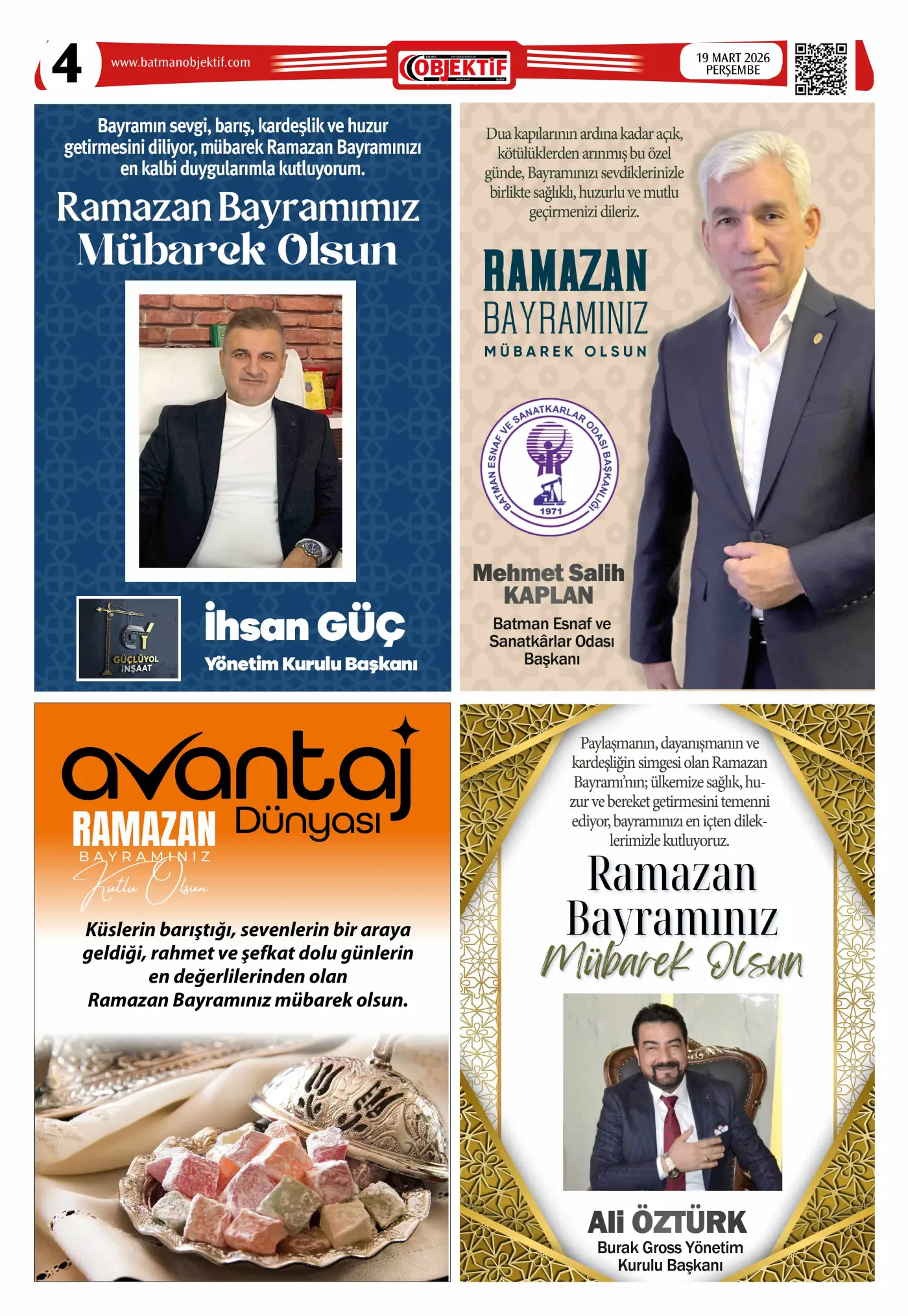 19.03.2026 tarihli sayı, 4. sayfa