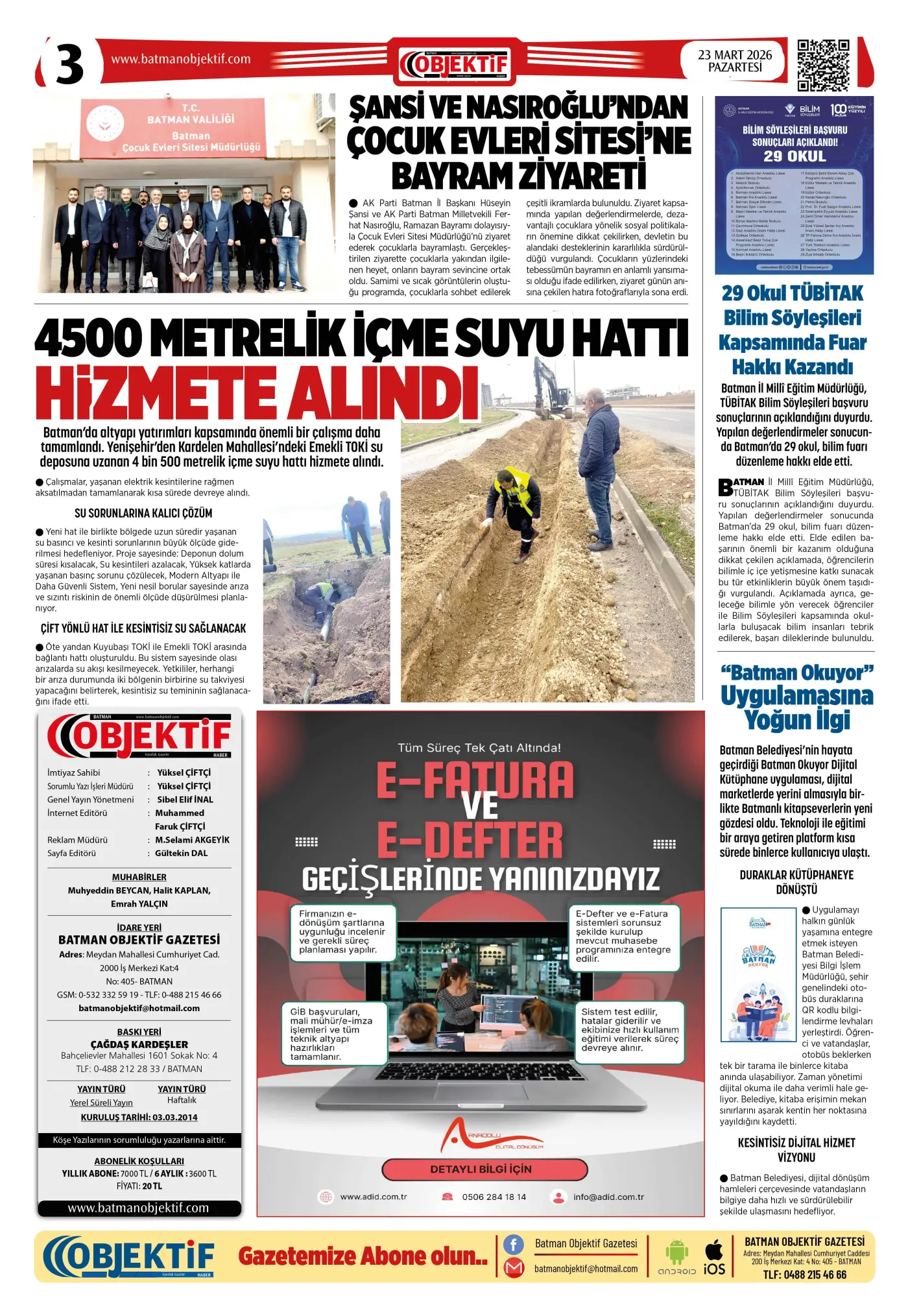 25.03.2026 tarihli sayı, 3. sayfa