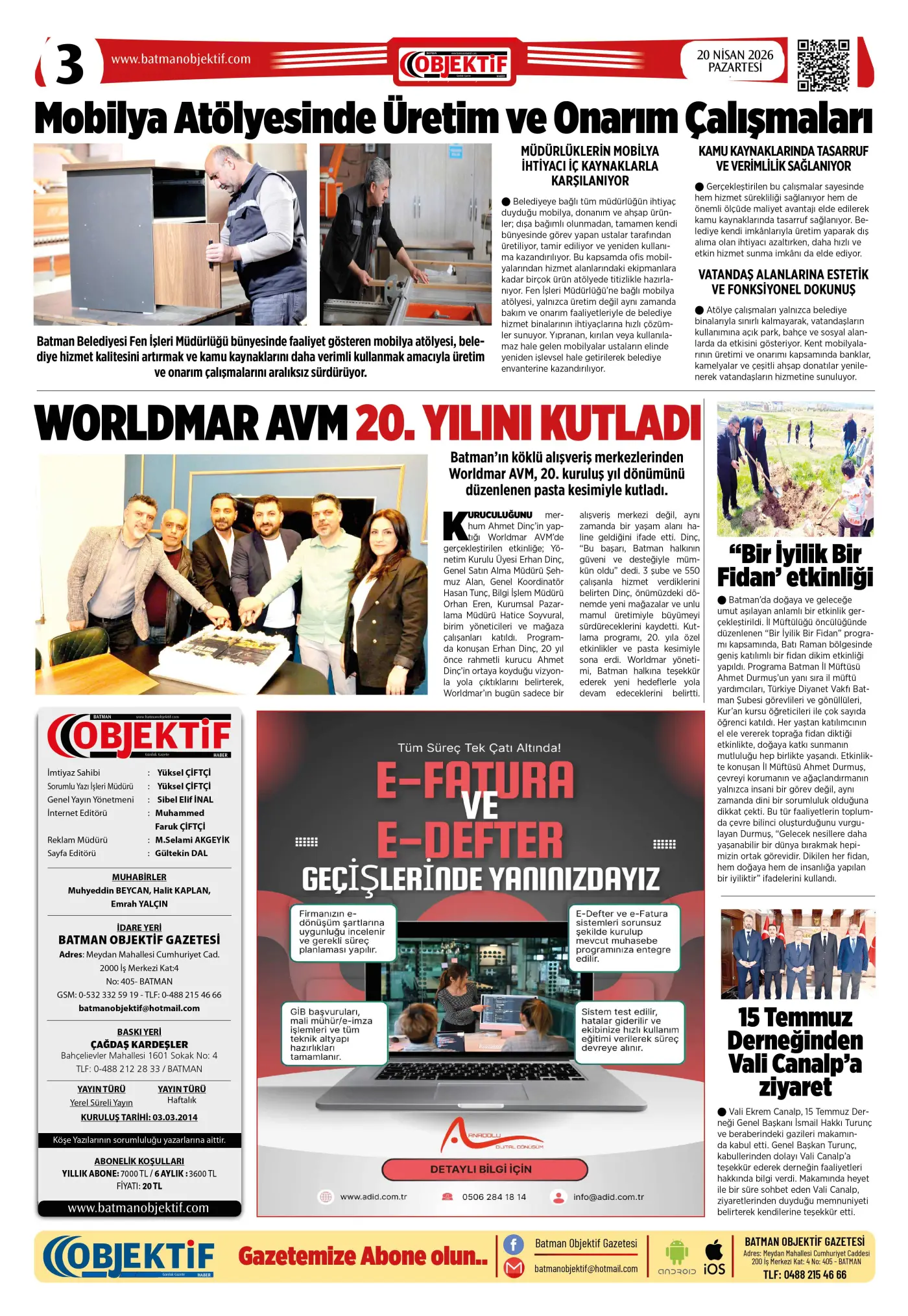 20.04.2026 tarihli sayı, 3. sayfa