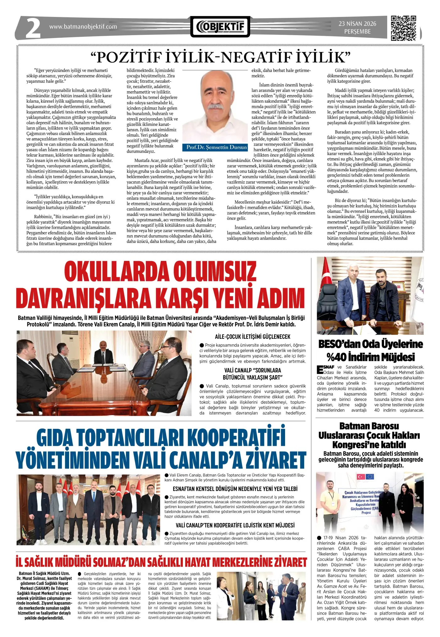 23.04.2026 tarihli sayı, 2. sayfa