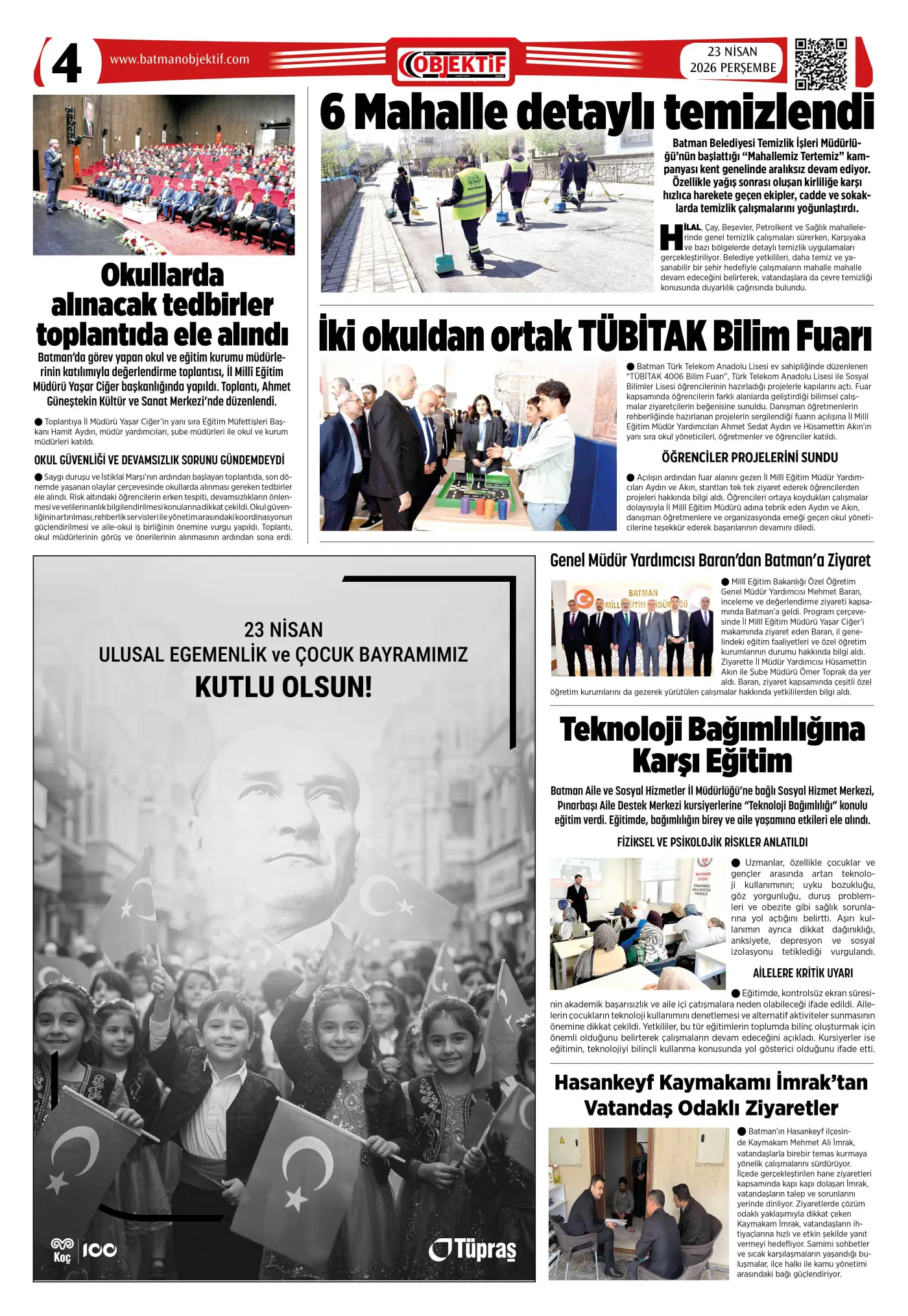 23.04.2026 tarihli sayı, 4. sayfa