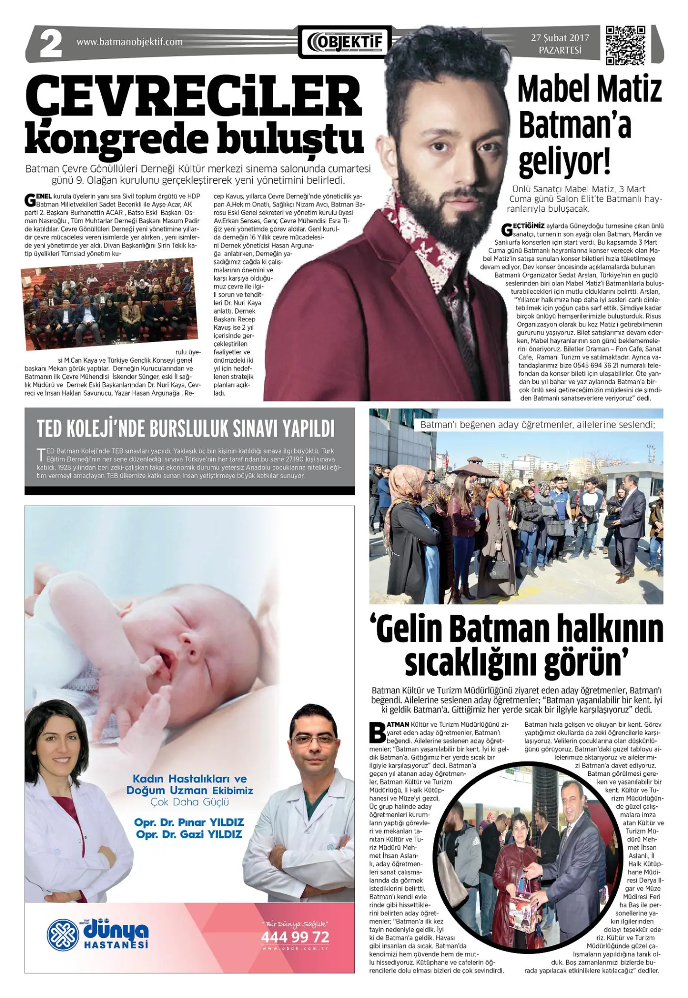 26.02.2017 tarihli sayı, 2. sayfa