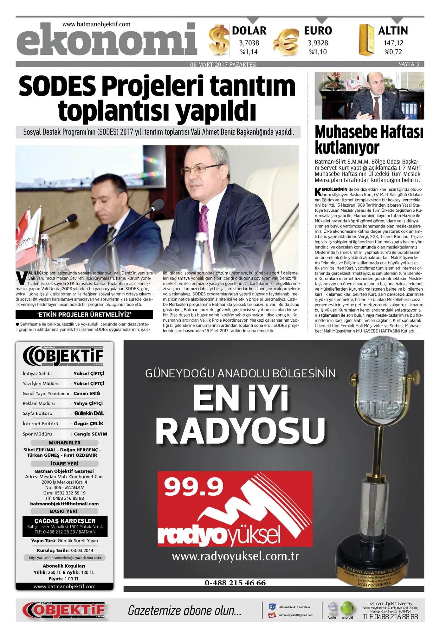 05.03.2017 tarihli sayı, 3. sayfa