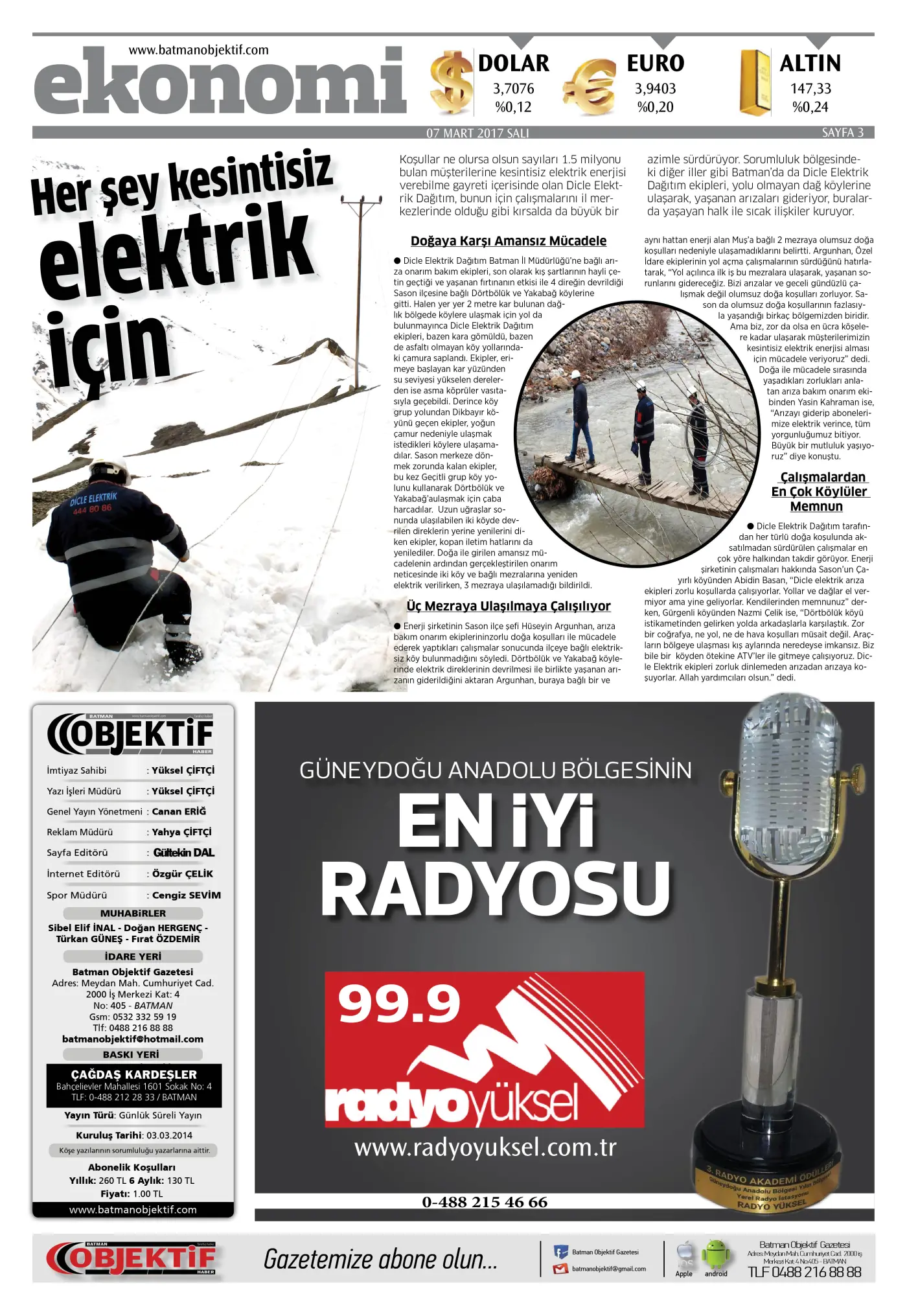 06.03.2017 tarihli sayı, 3. sayfa