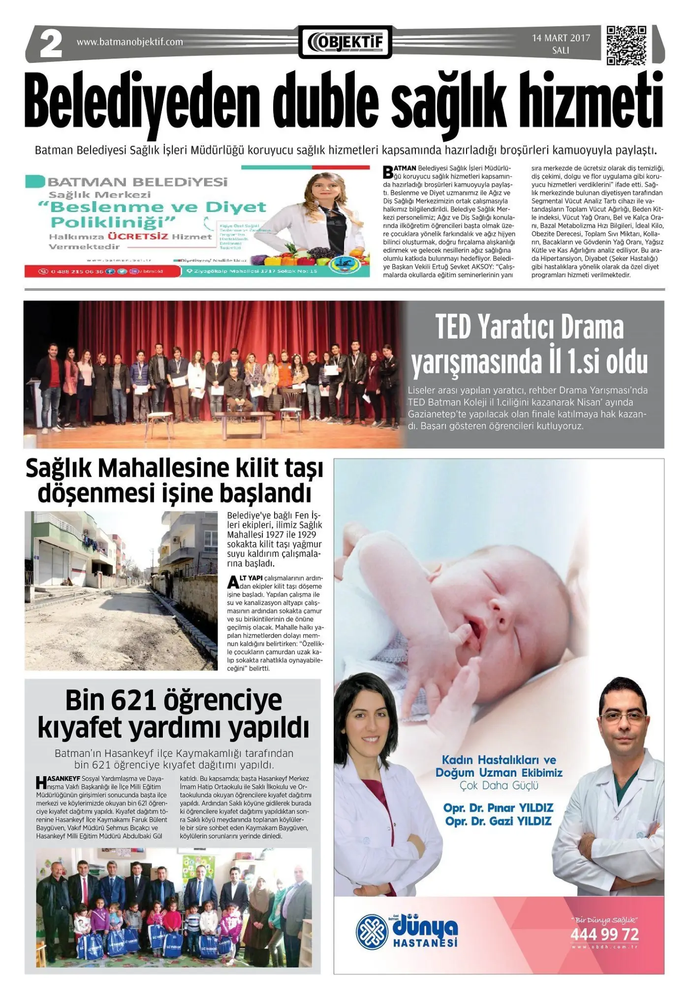 13.03.2017 tarihli sayı, 2. sayfa