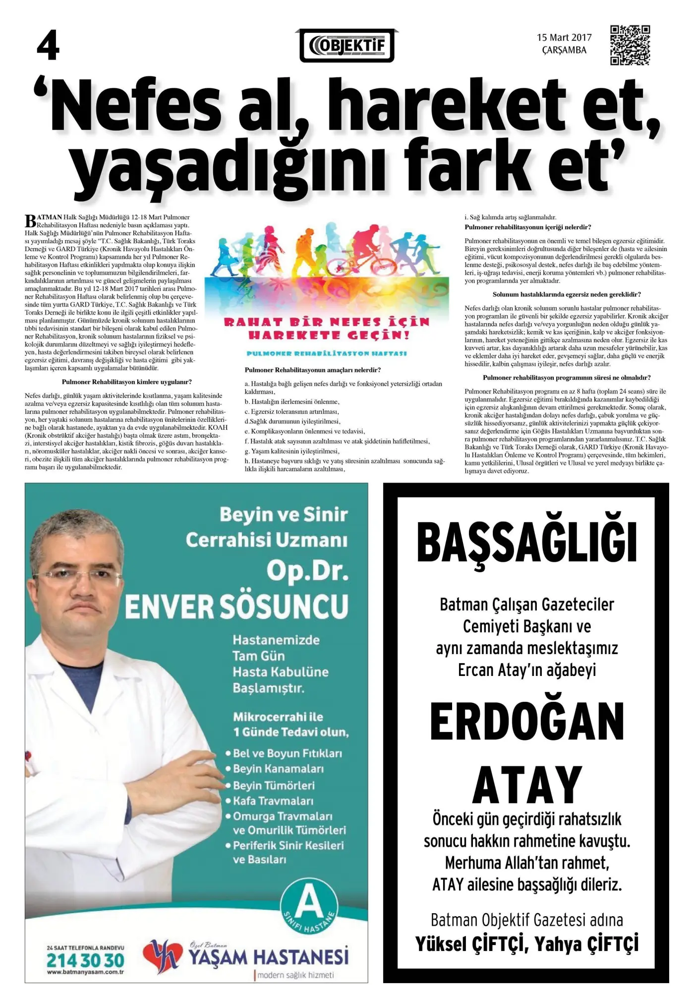 15.03.2017 tarihli sayı, 4. sayfa