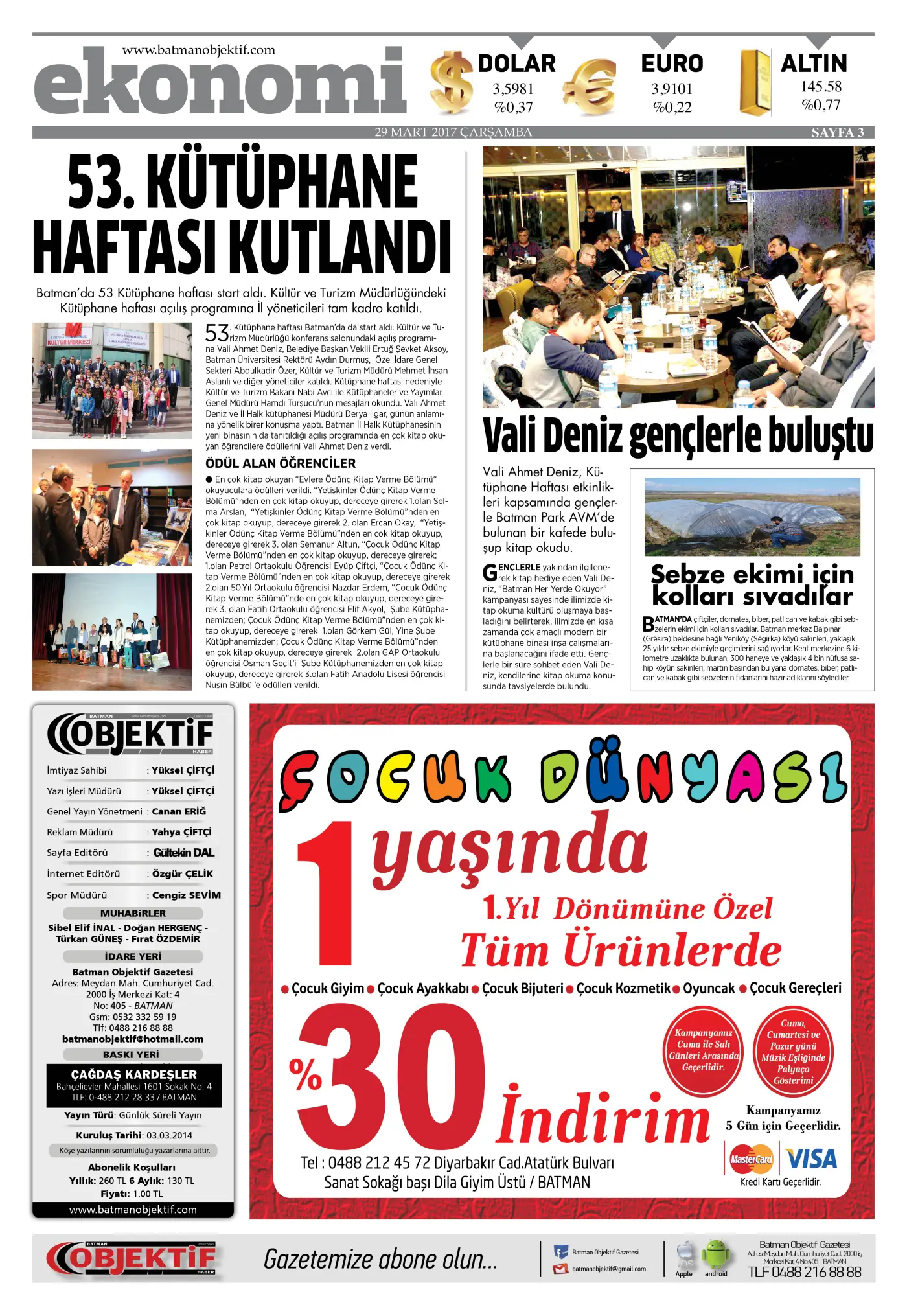28.03.2017 tarihli sayı, 3. sayfa