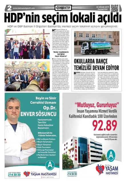 03.04.2017 tarihli sayı, 2. sayfa