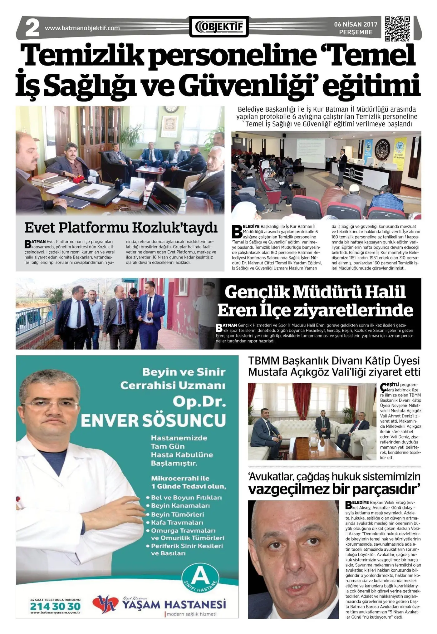 05.04.2017 tarihli sayı, 2. sayfa