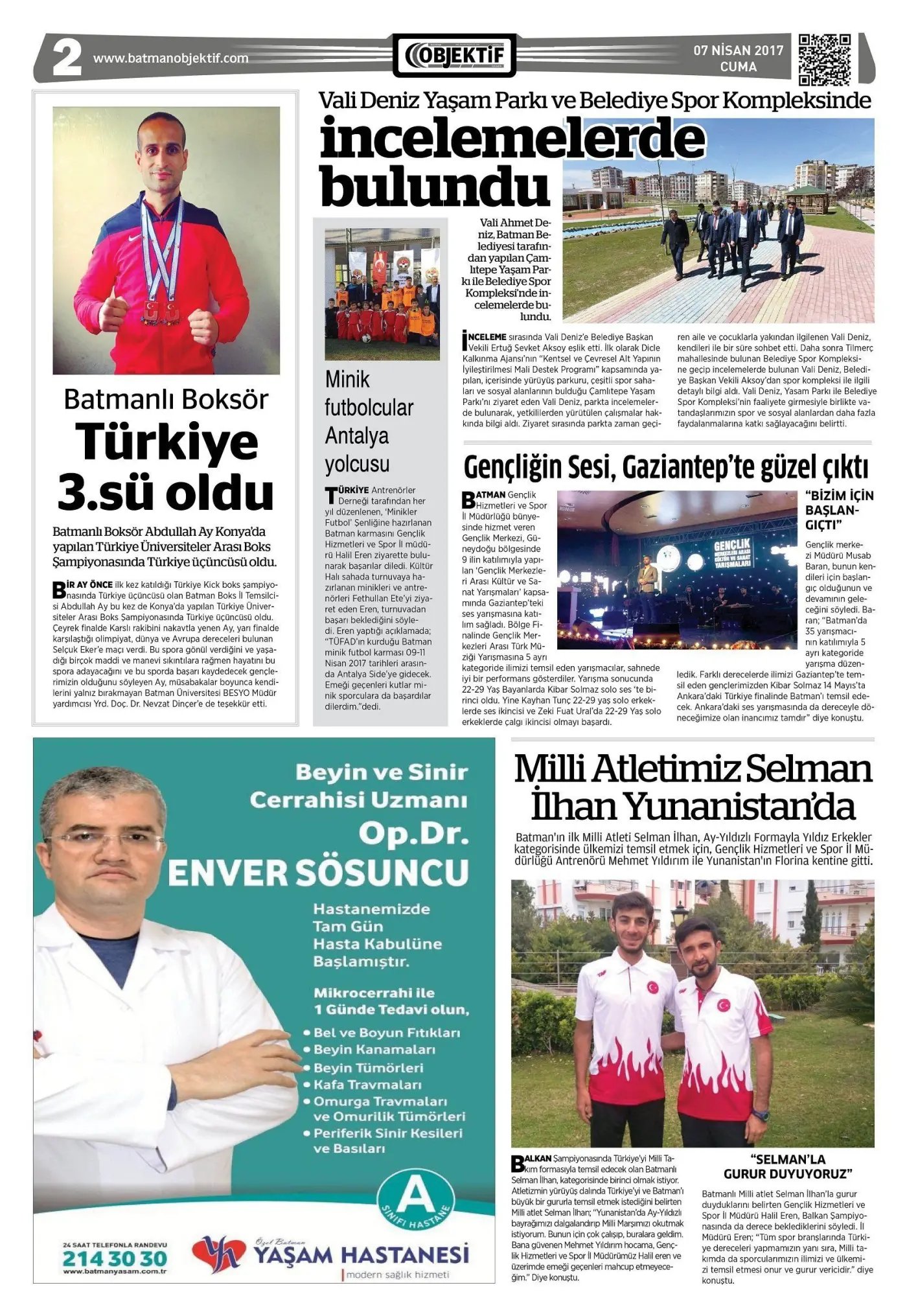 06.04.2017 tarihli sayı, 2. sayfa