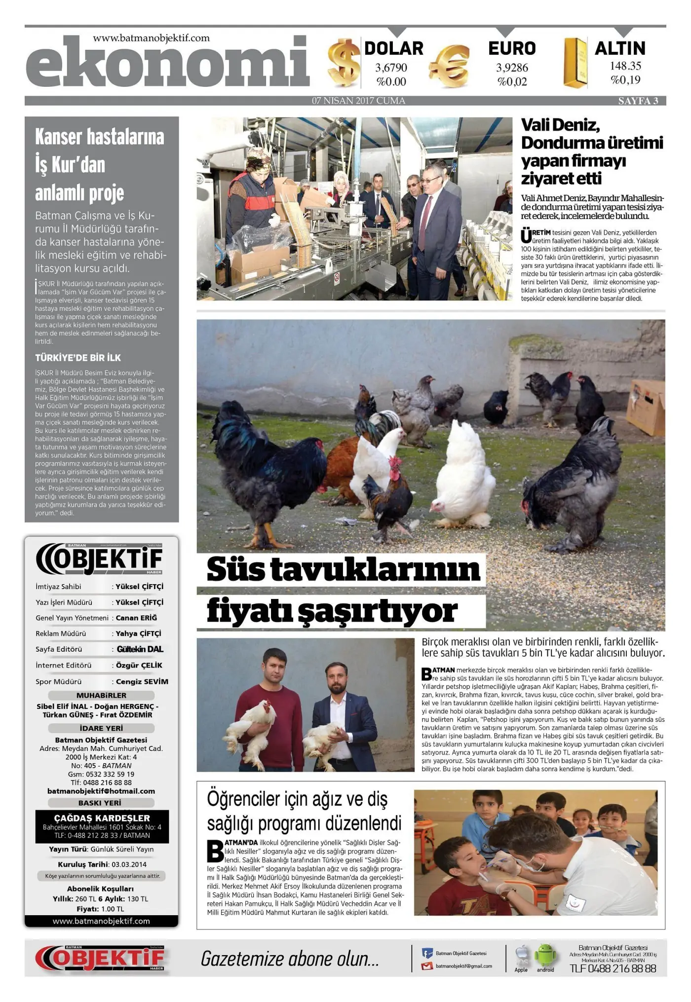 06.04.2017 tarihli sayı, 3. sayfa