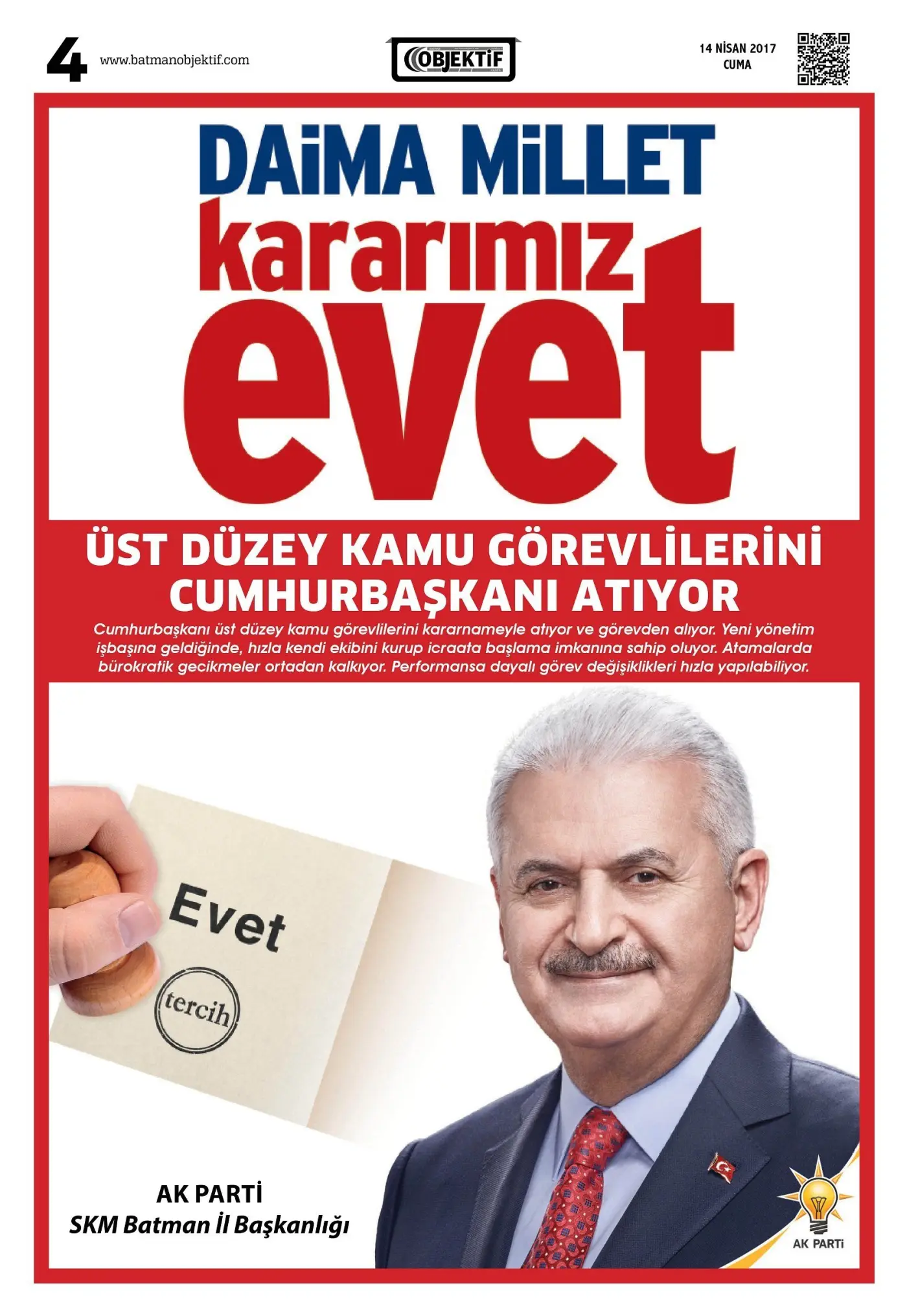 13.04.2017 tarihli sayı, 4. sayfa