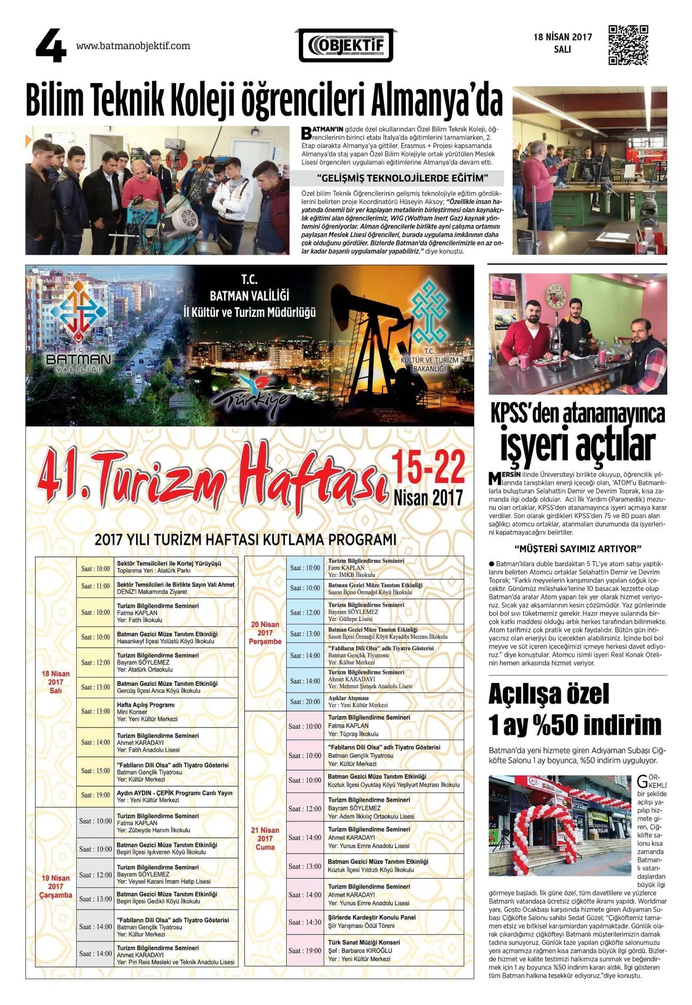 17.04.2017 tarihli sayı, 4. sayfa