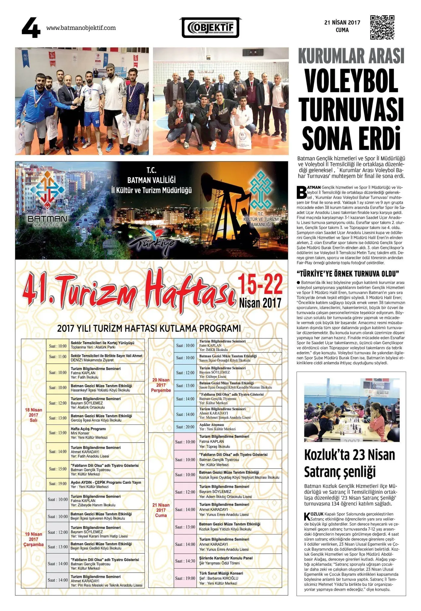 20.04.2017 tarihli sayı, 4. sayfa