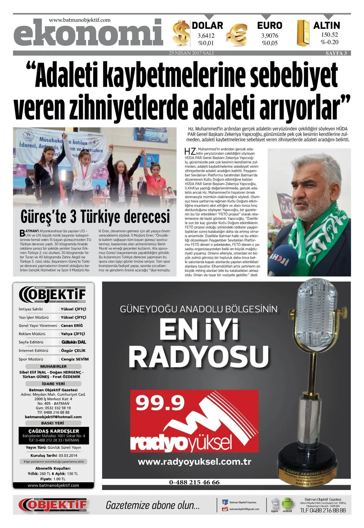 24.04.2017 tarihli sayı, 3. sayfa