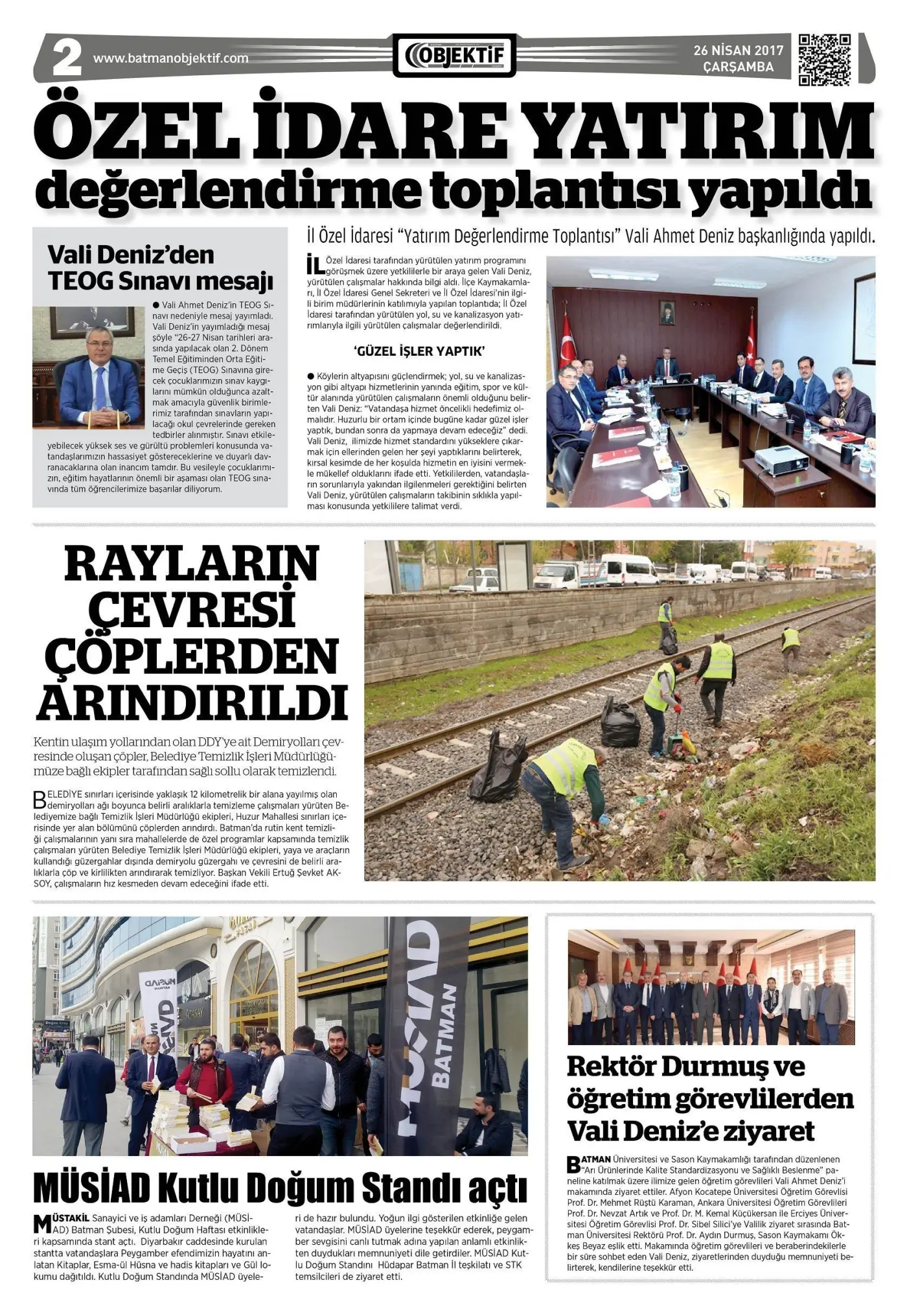 25.04.2017 tarihli sayı, 2. sayfa