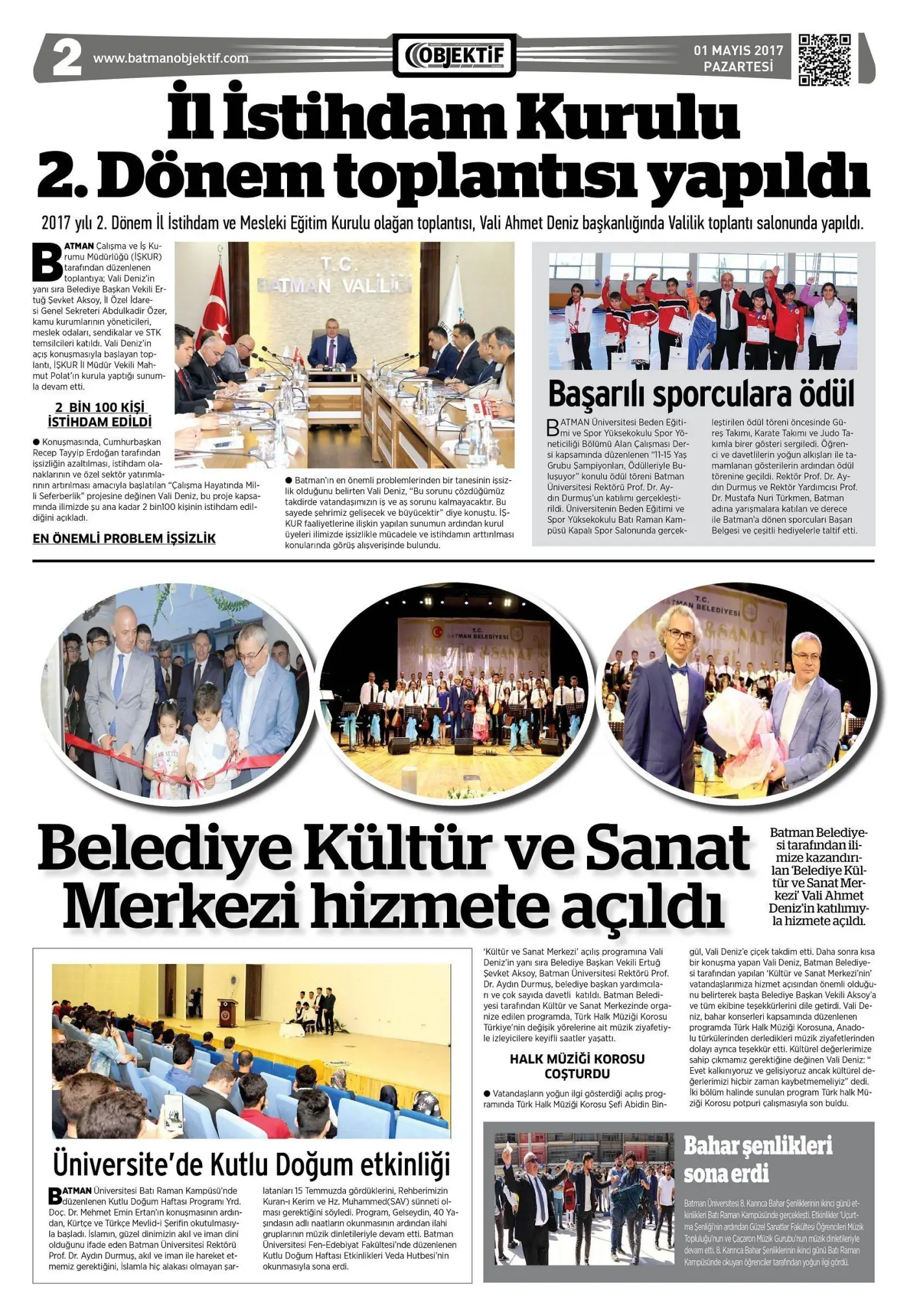 01.05.2017 tarihli sayı, 2. sayfa