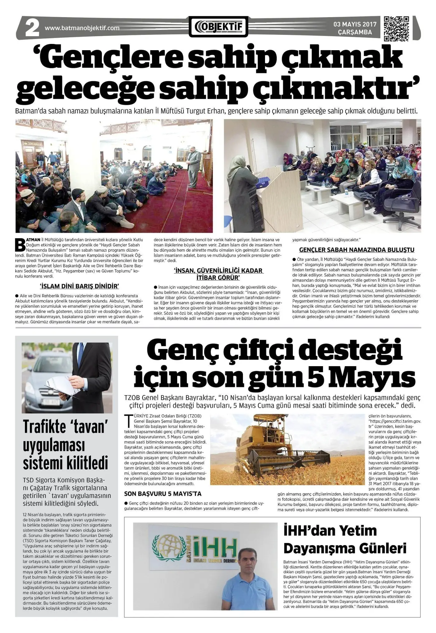 02.05.2017 tarihli sayı, 2. sayfa