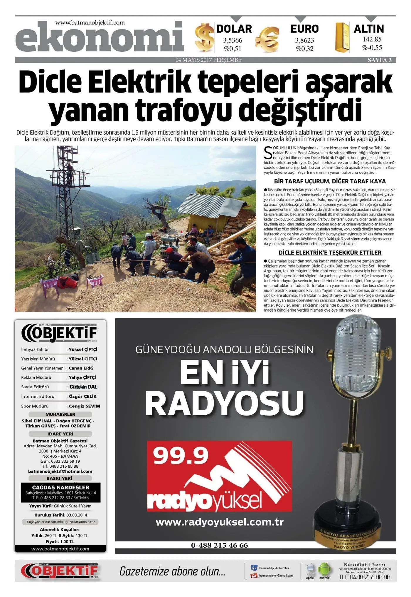 03.05.2017 tarihli sayı, 3. sayfa