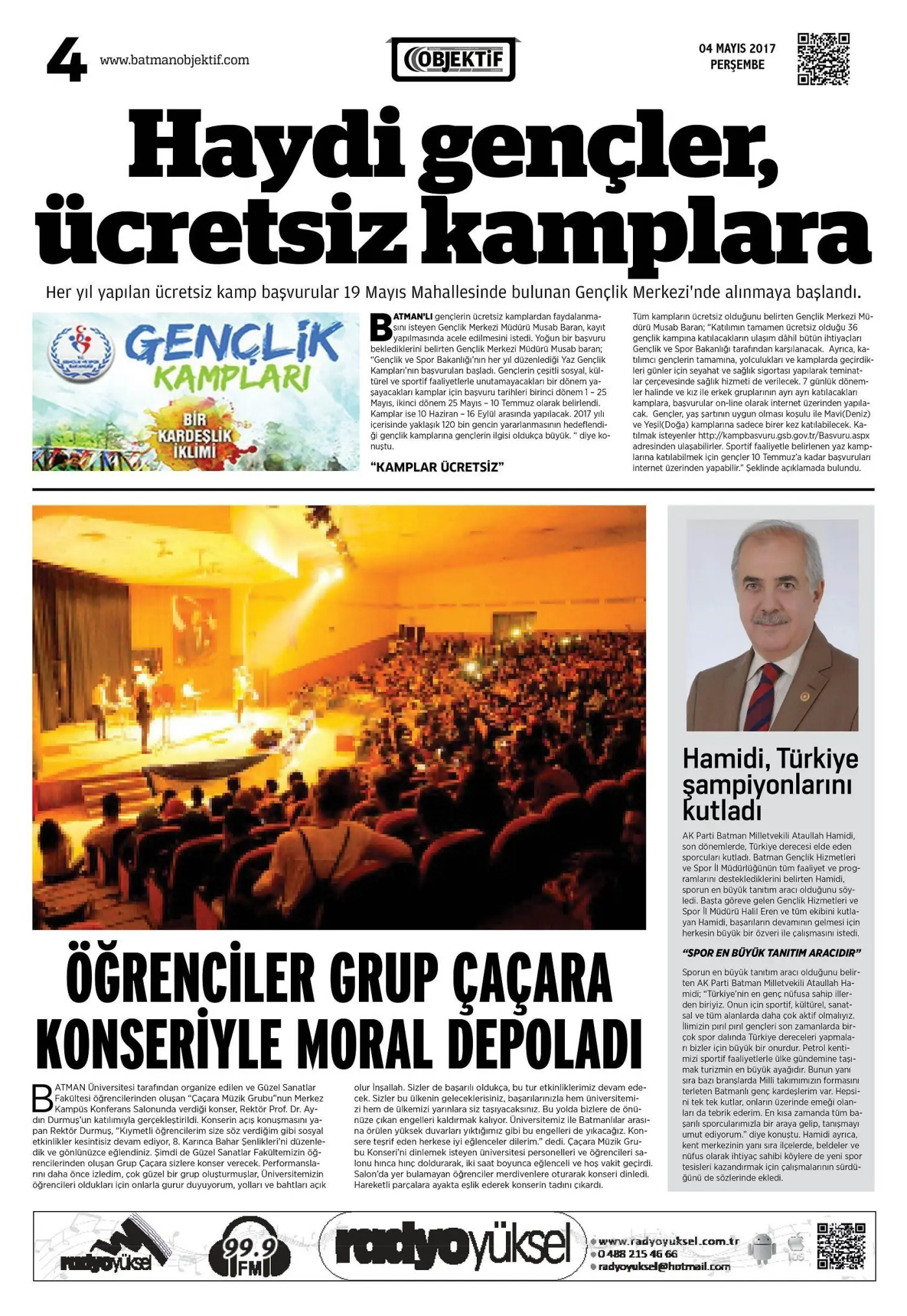 03.05.2017 tarihli sayı, 4. sayfa
