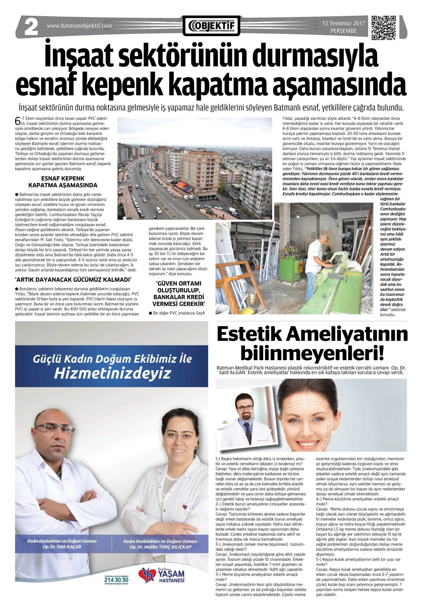 12.07.2017 tarihli sayı, 2. sayfa