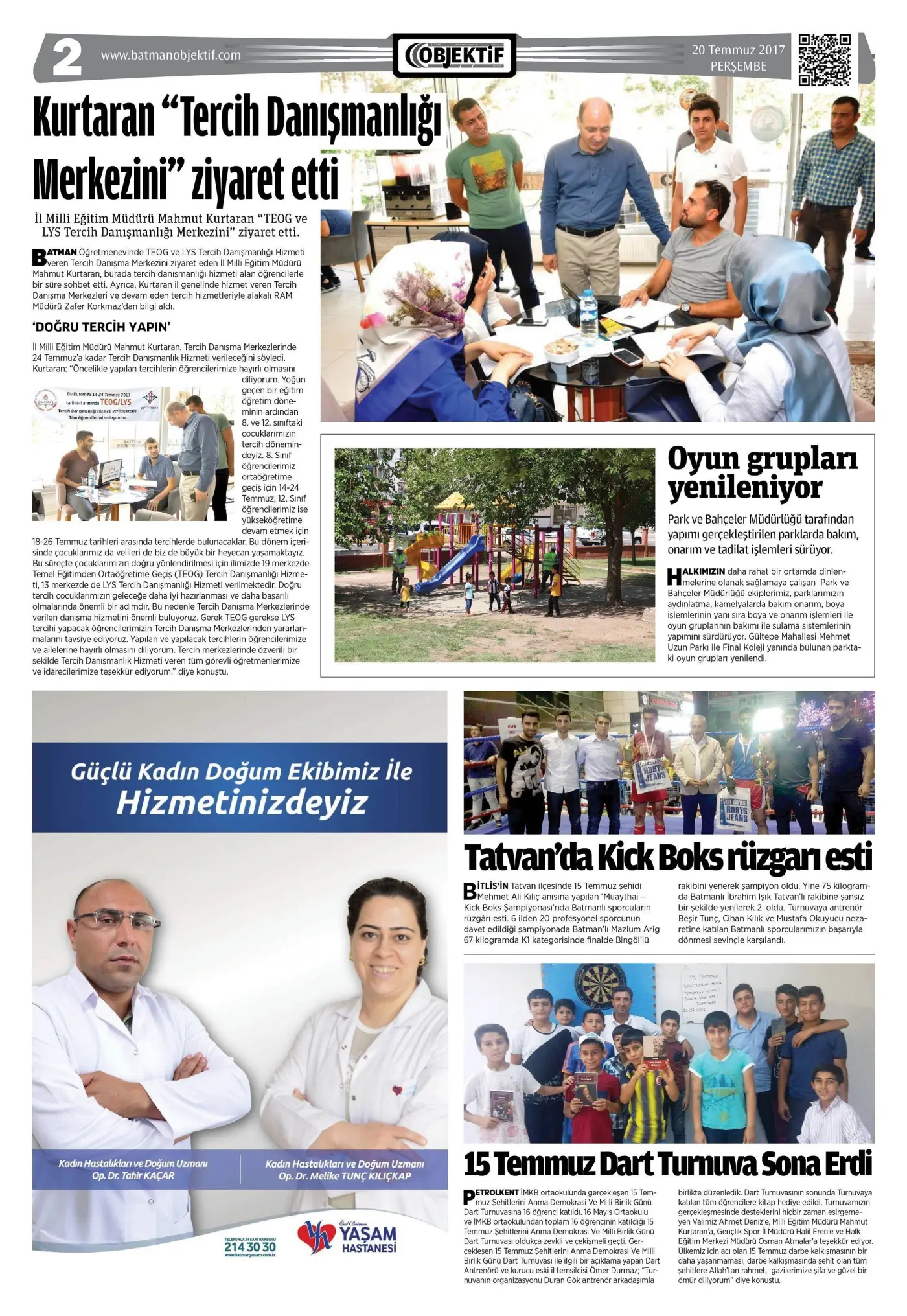 19.07.2017 tarihli sayı, 2. sayfa