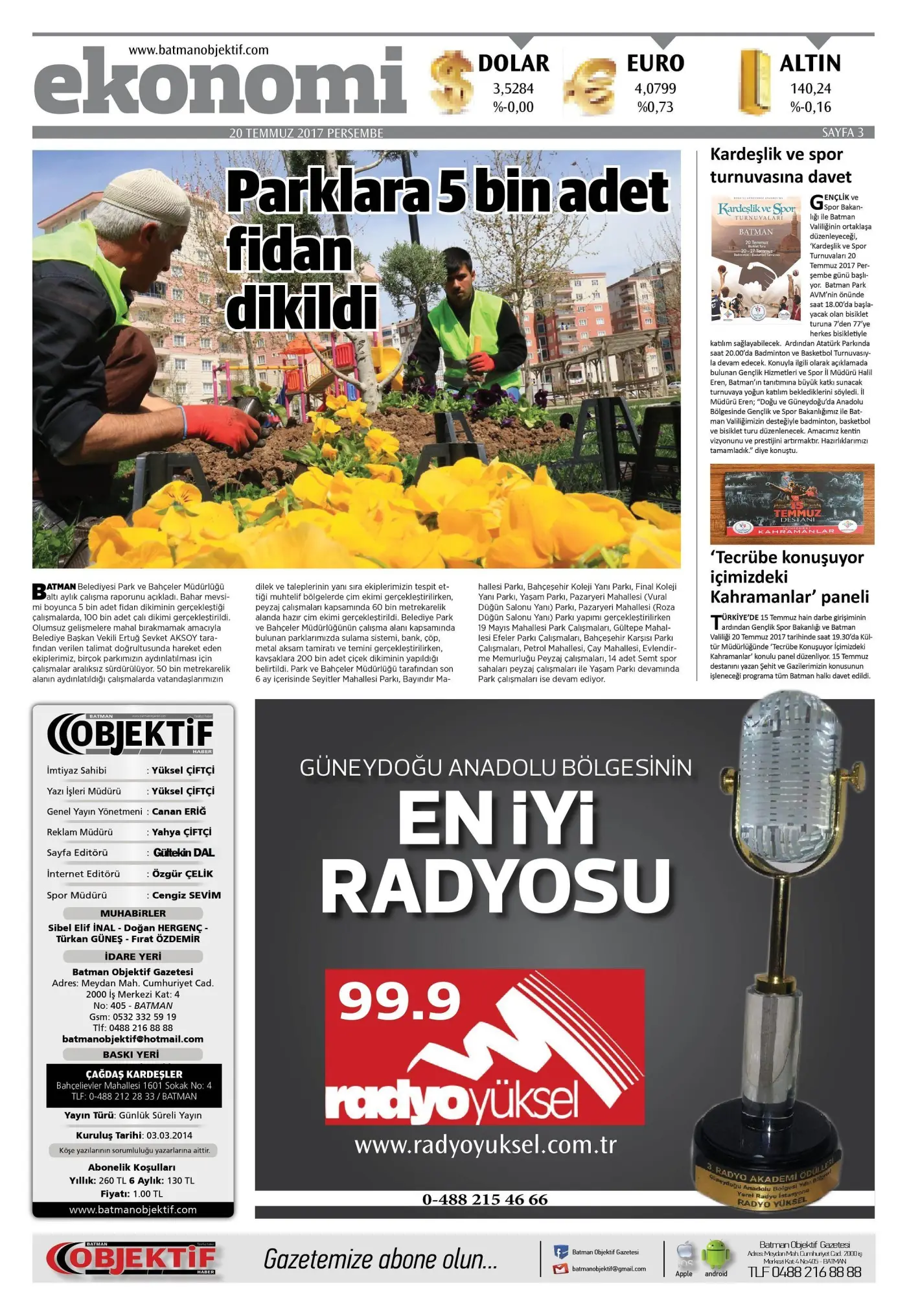 19.07.2017 tarihli sayı, 3. sayfa