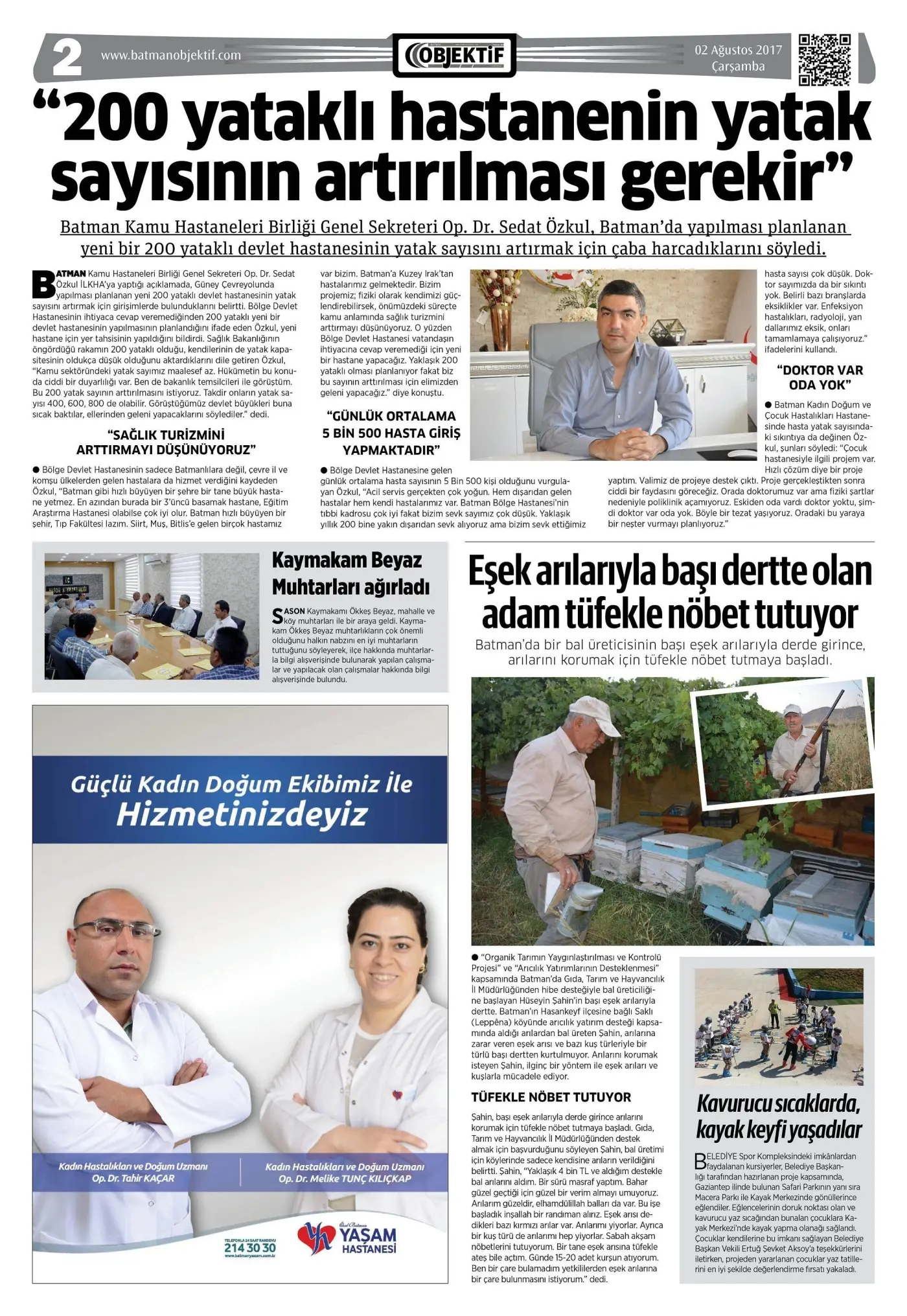 02.08.2017 tarihli sayı, 2. sayfa