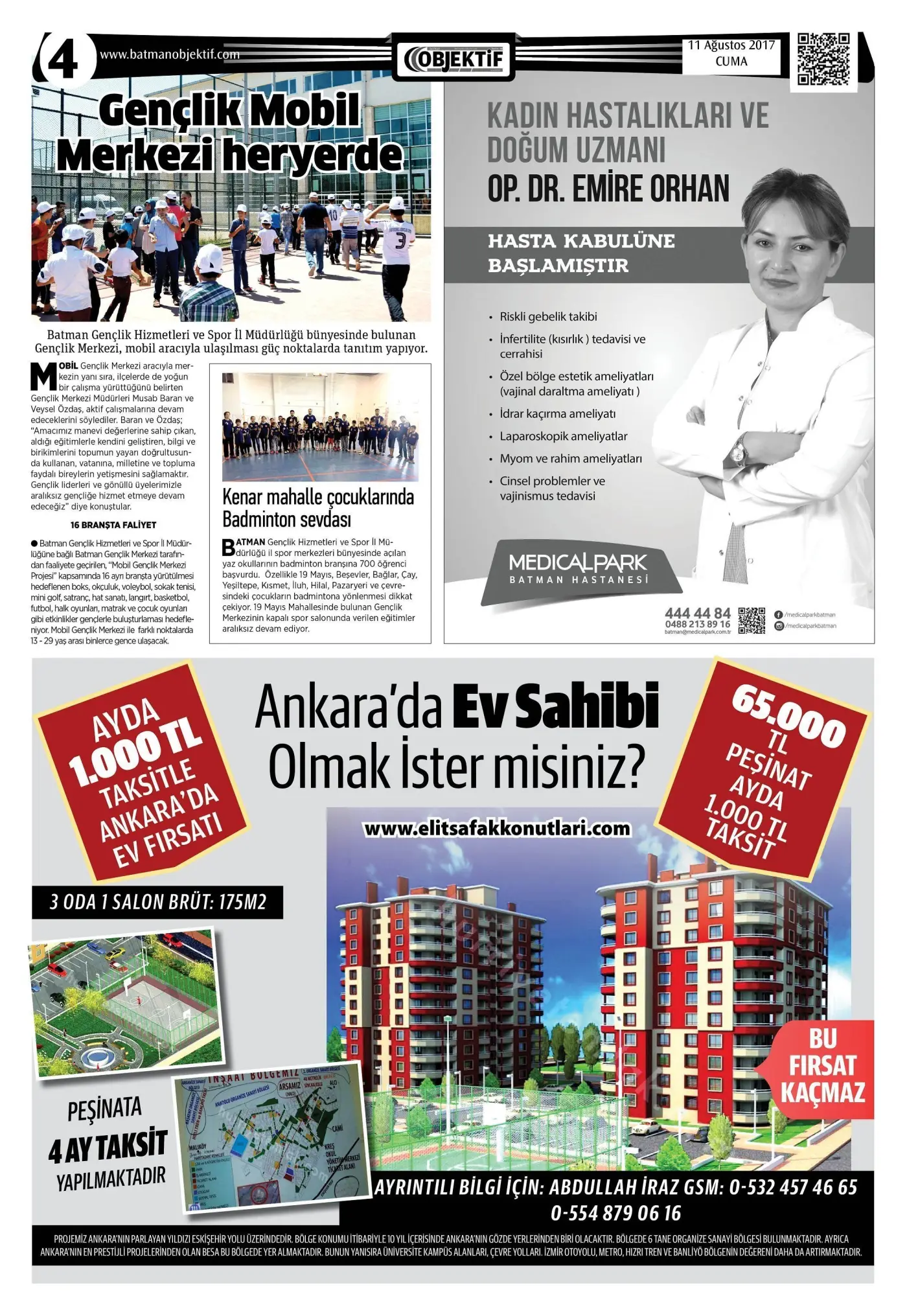 11.08.2017 tarihli sayı, 4. sayfa