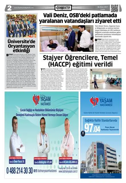 05.10.2017 tarihli sayı, 2. sayfa