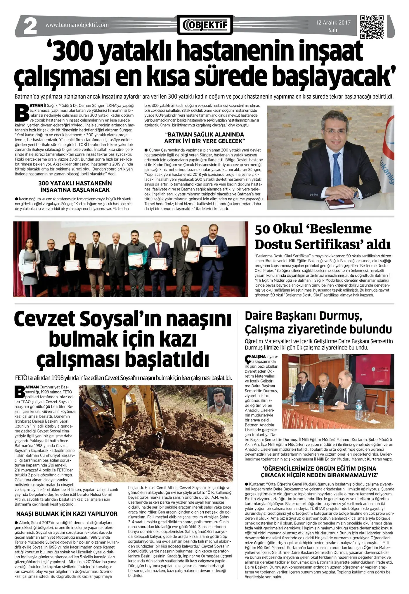 12.12.2017 tarihli sayı, 2. sayfa