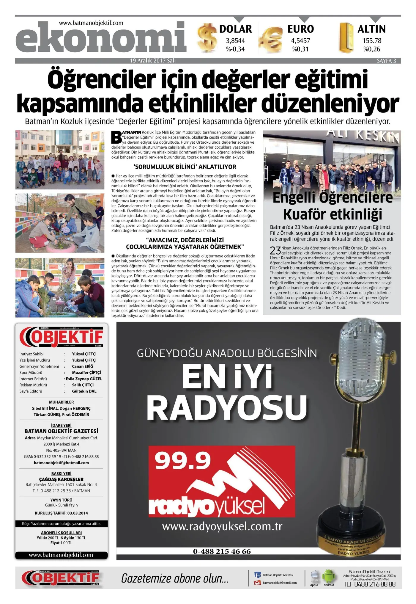 18.12.2017 tarihli sayı, 3. sayfa