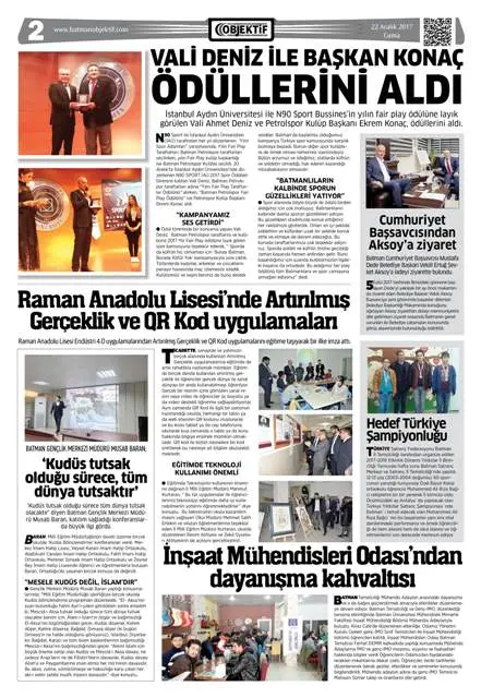 22.12.2017 tarihli sayı, 2. sayfa