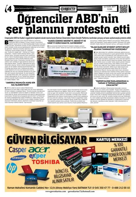 22.12.2017 tarihli sayı, 4. sayfa