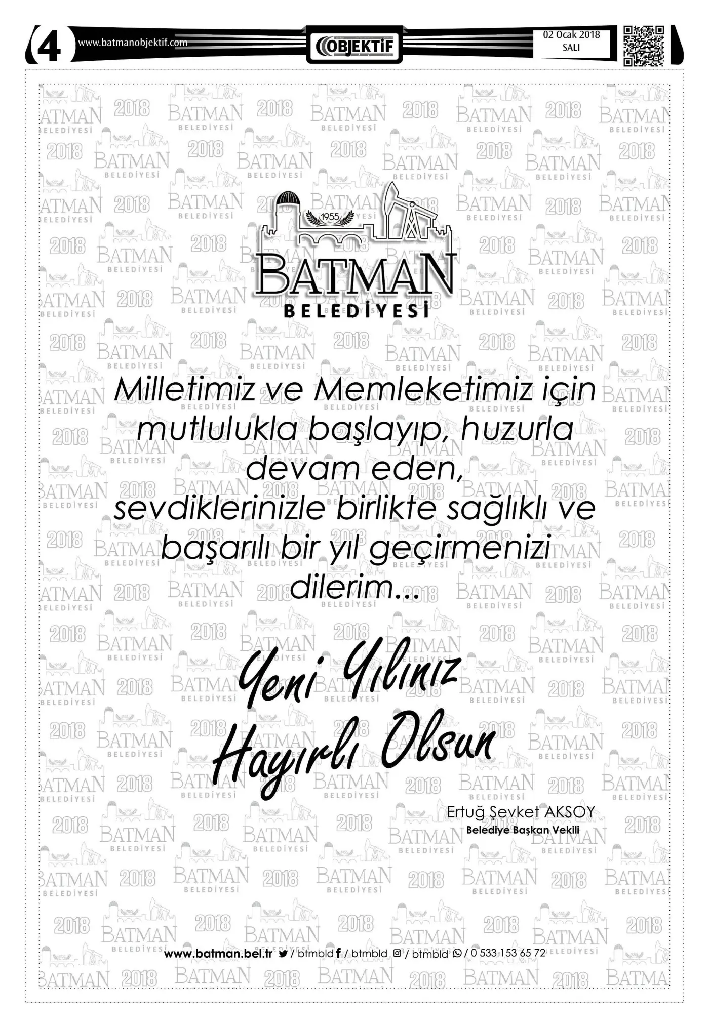 01.01.2018 tarihli sayı, 4. sayfa