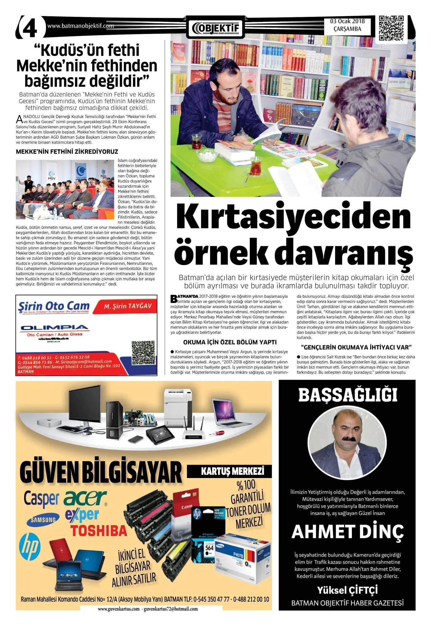 02.01.2018 tarihli sayı, 4. sayfa
