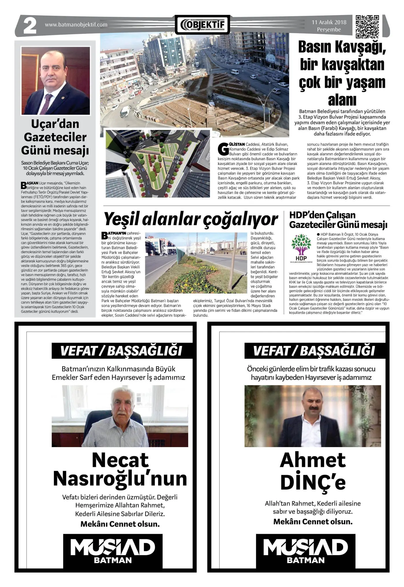 10.01.2018 tarihli sayı, 2. sayfa
