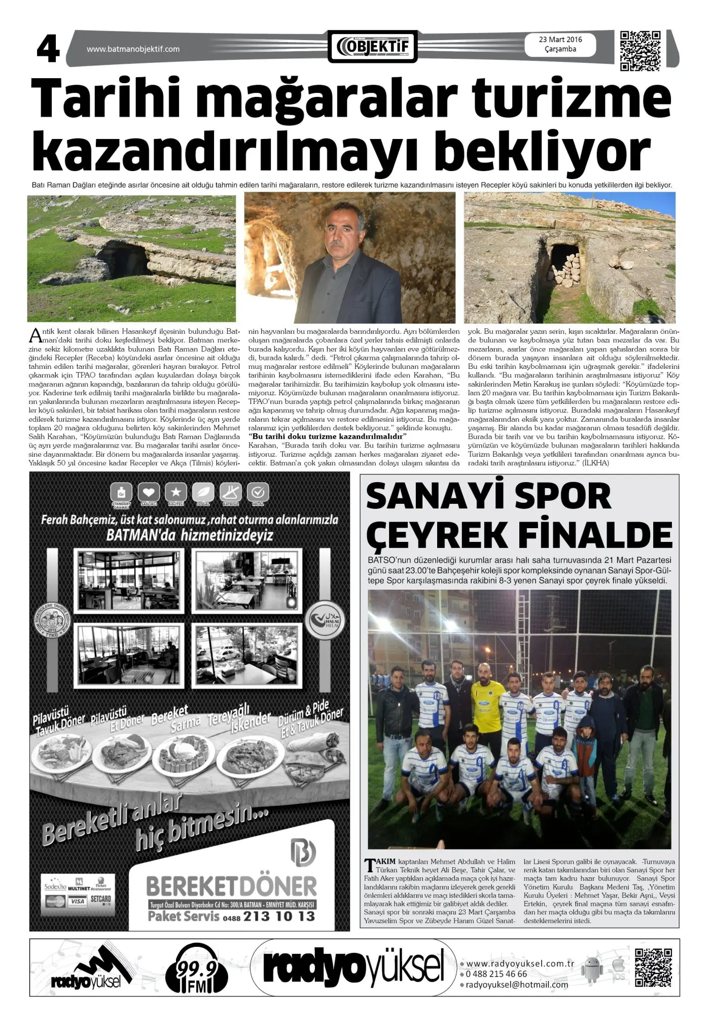 22.03.2016 tarihli sayı, 3. sayfa