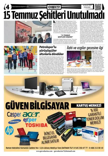 18.01.2018 tarihli sayı, 4. sayfa