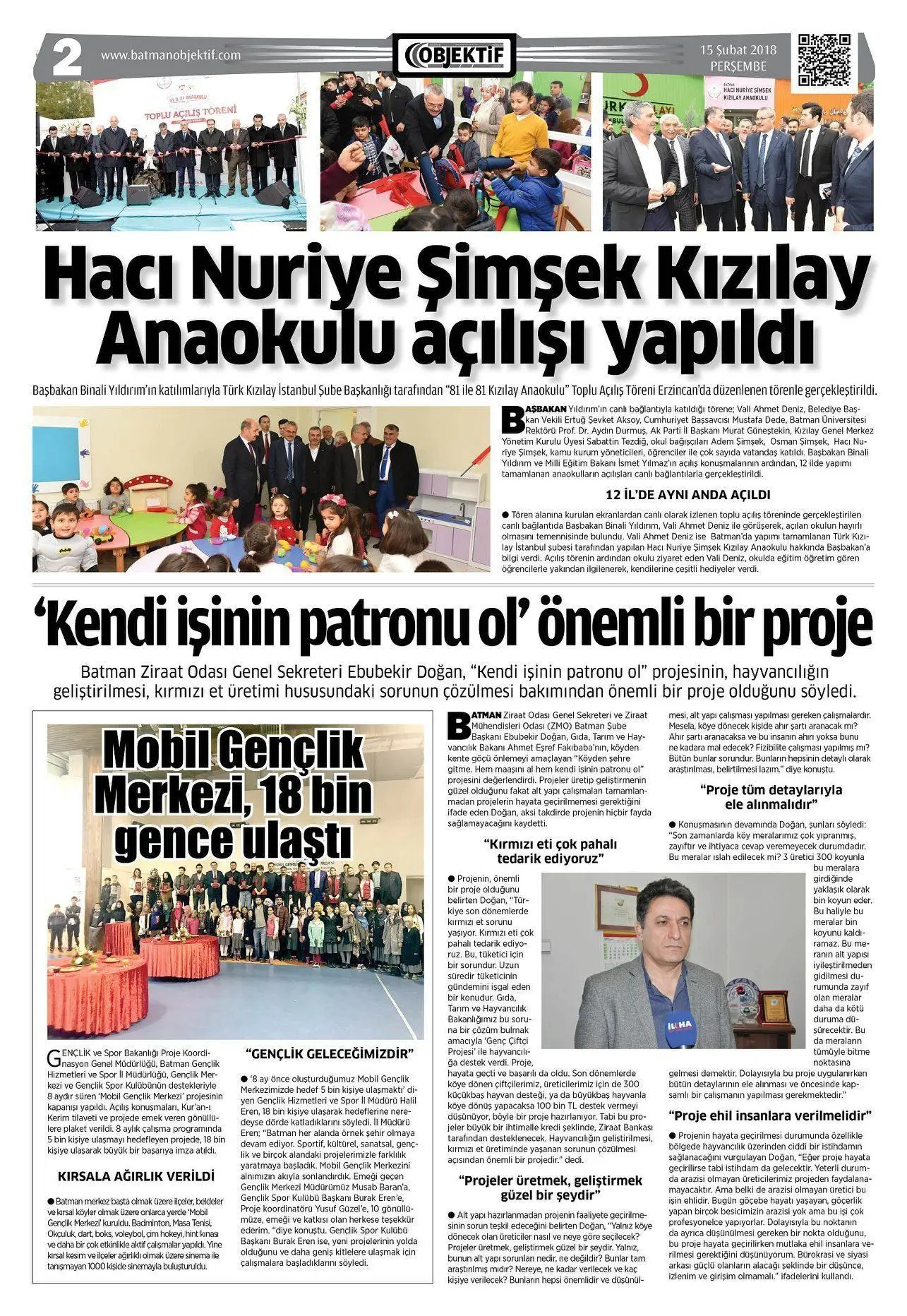 15.02.2018 tarihli sayı, 4. sayfa