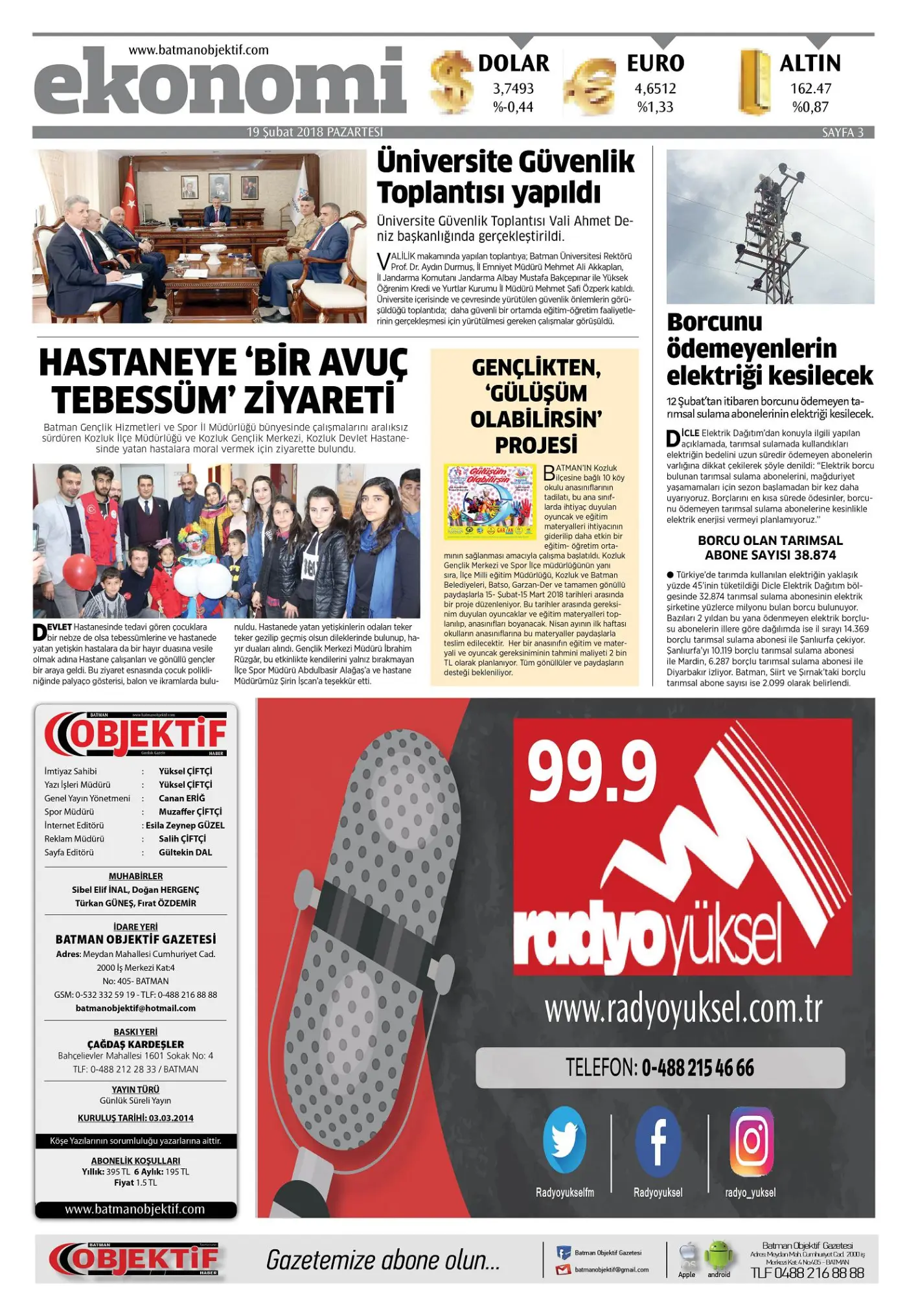 18.02.2018 tarihli sayı, 3. sayfa