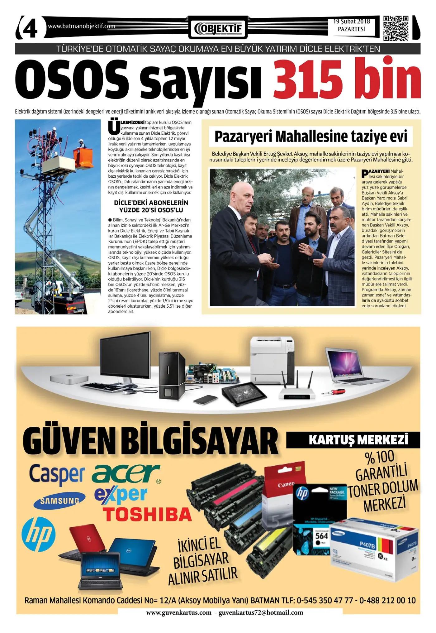 18.02.2018 tarihli sayı, 4. sayfa