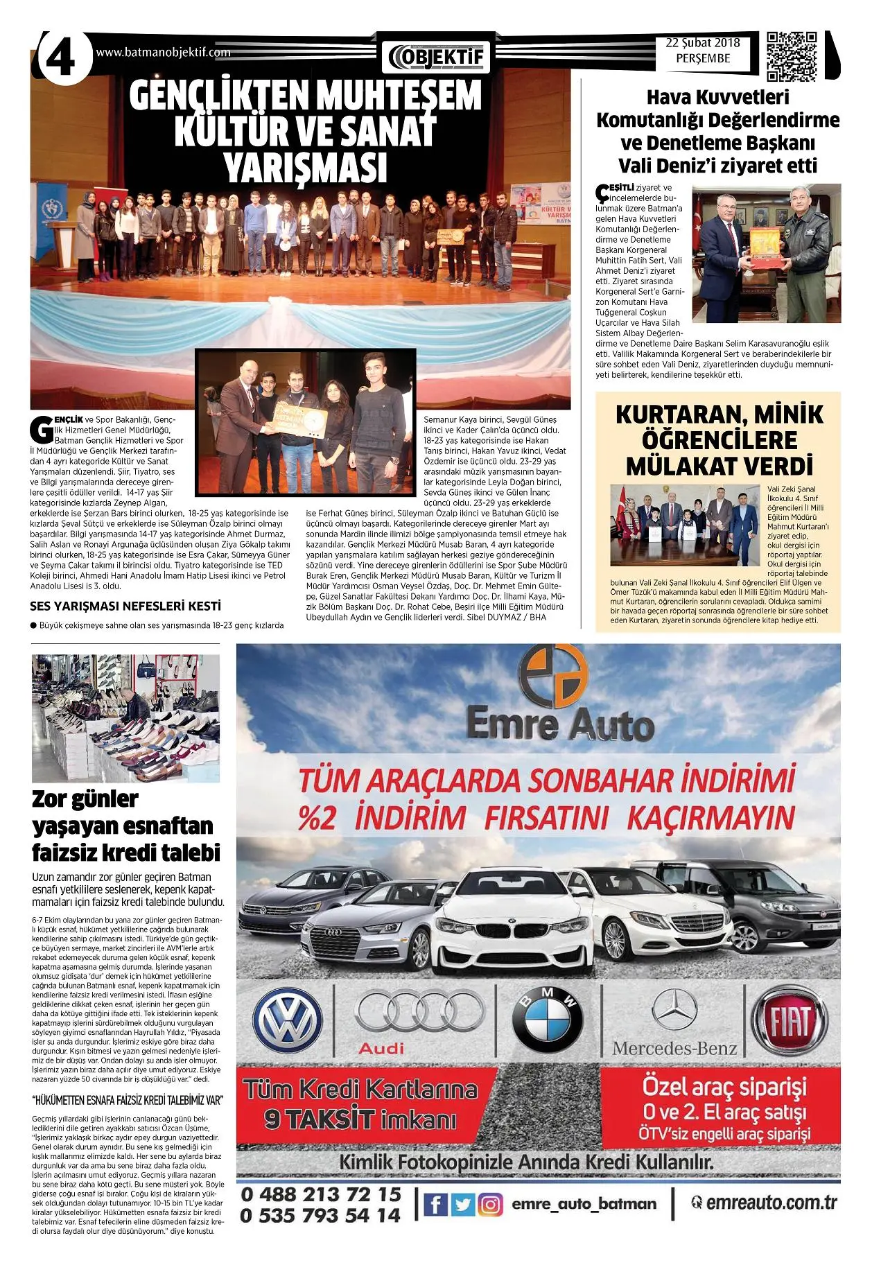 21.02.2018 tarihli sayı, 4. sayfa