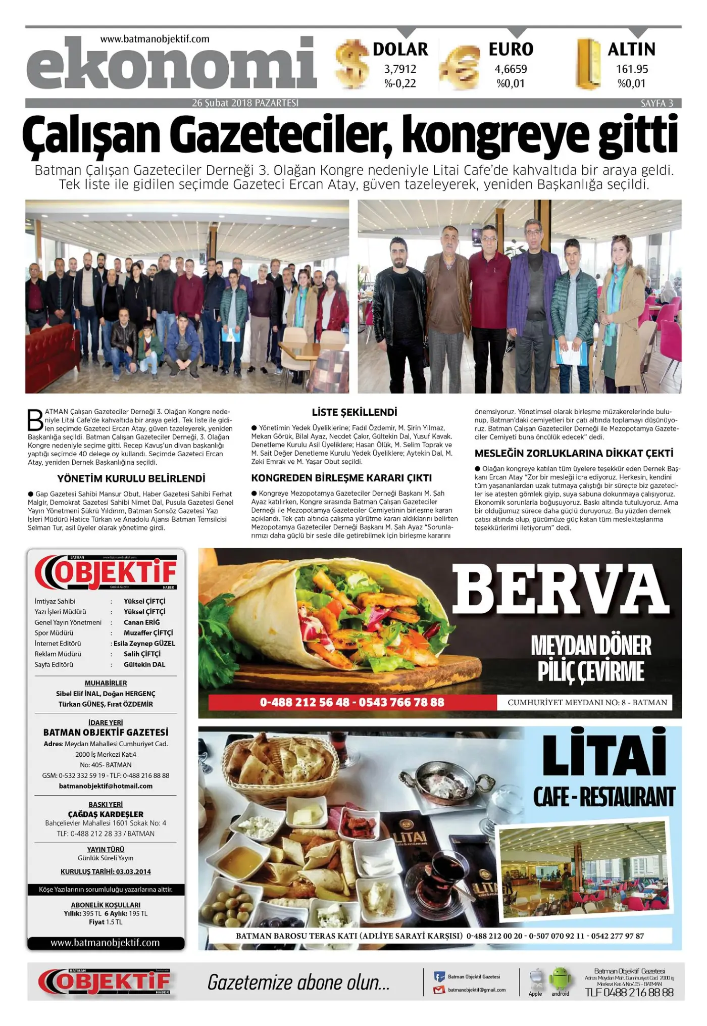 26.02.2018 tarihli sayı, 3. sayfa