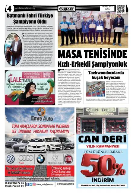 08.03.2018 tarihli sayı, 4. sayfa