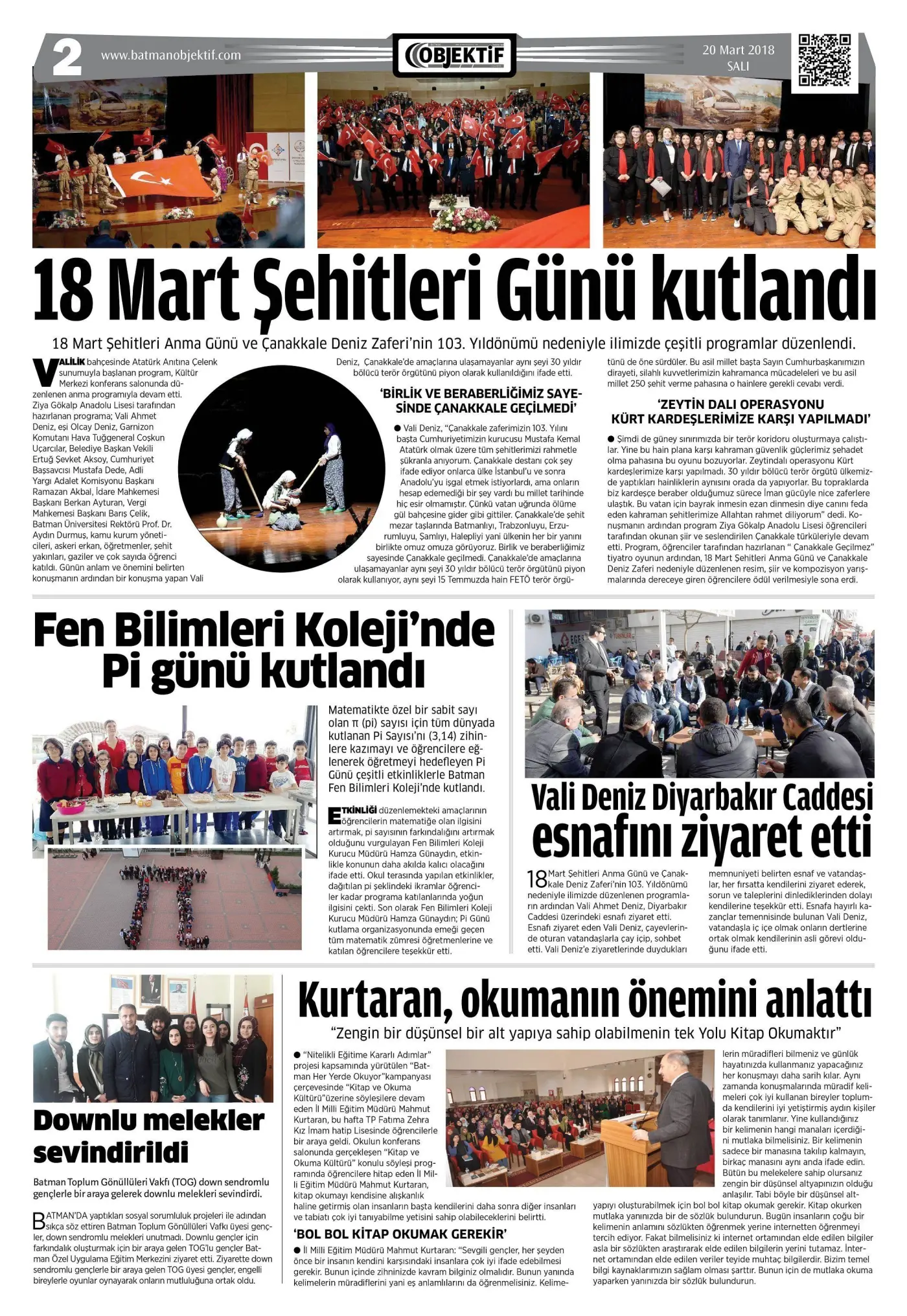 19.03.2018 tarihli sayı, 2. sayfa